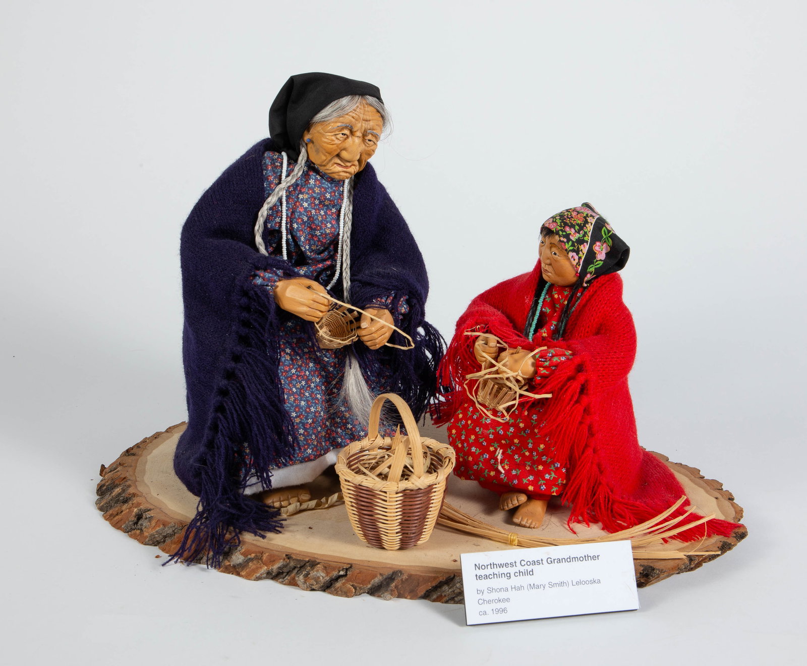 Shona-Hah Lelooska Northwest Coast Figural Group. (1 of 4)