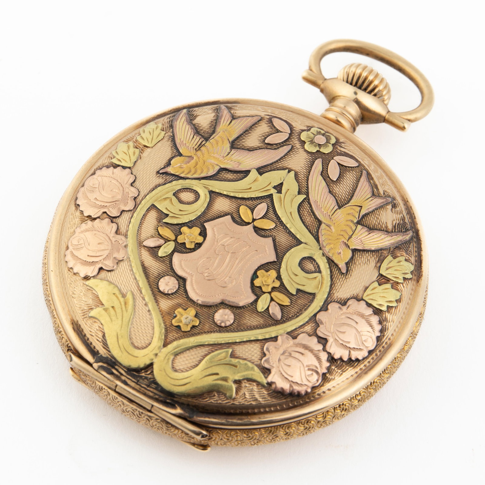 14K Gold Waltham 23J Vanguard Pocket Watch, 1918. (1 of 7)