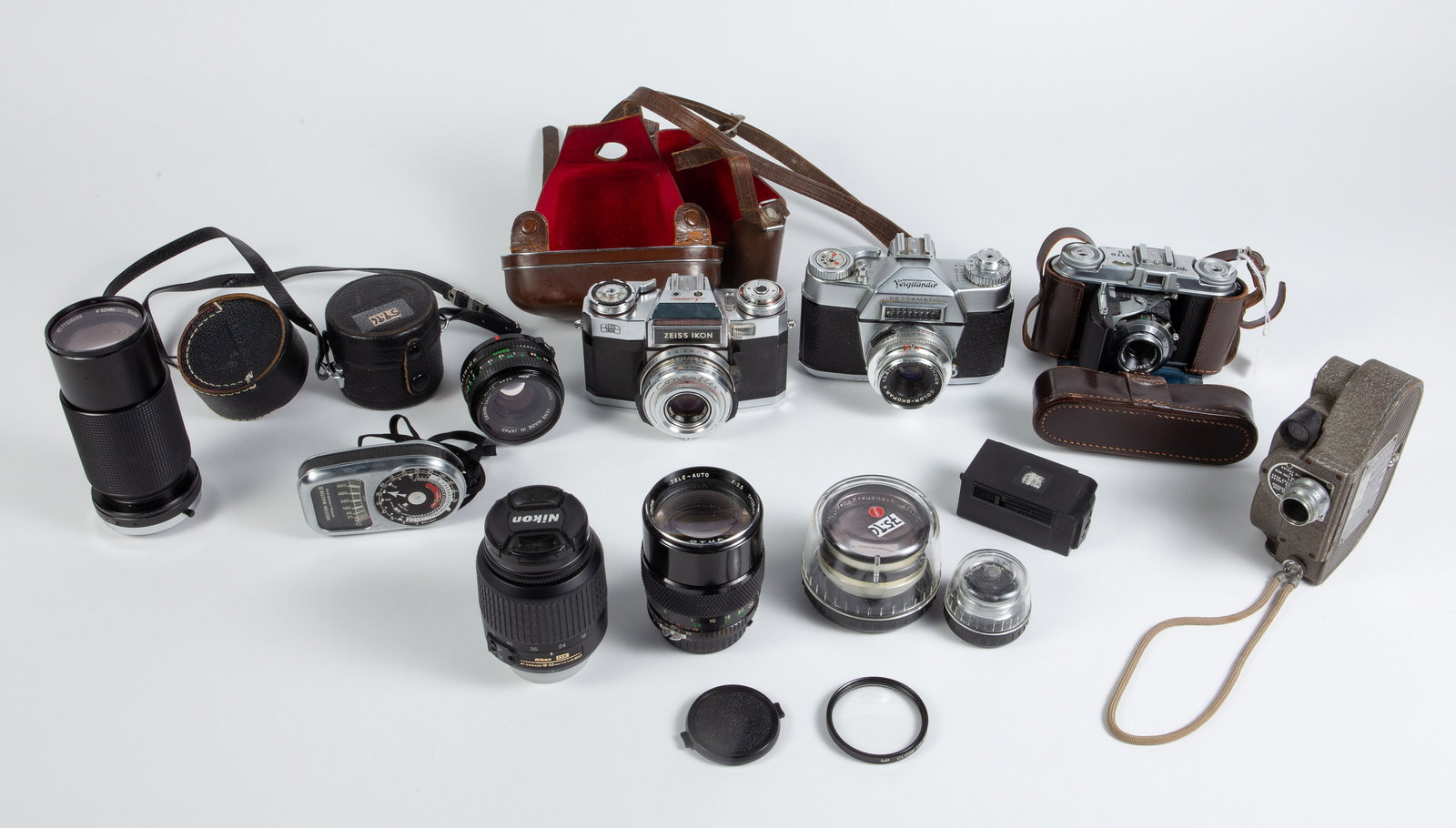 Lot of Vintage Cameras and Lenses. (1 of 8)