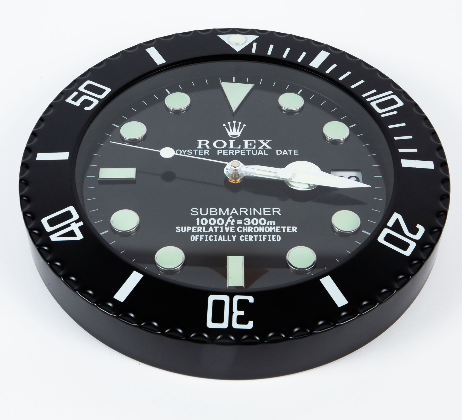 Rolex Submariner Superlative Chronometer Clock. - 2