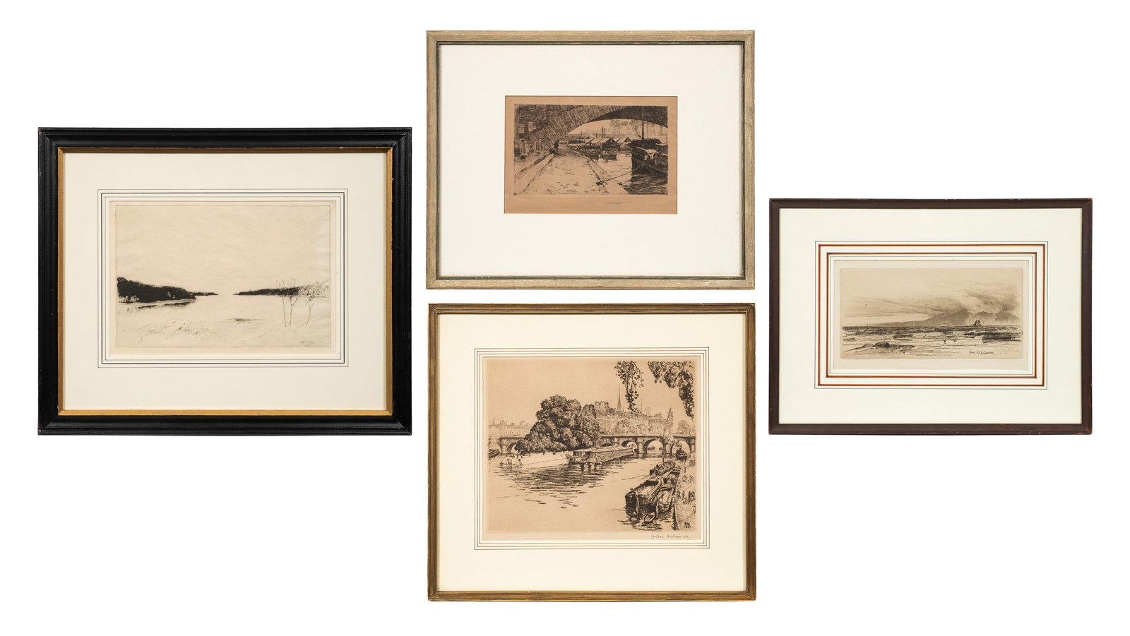 Lot of Four Etchings - Cameron, Szekely, & Platt. (1 of 18)
