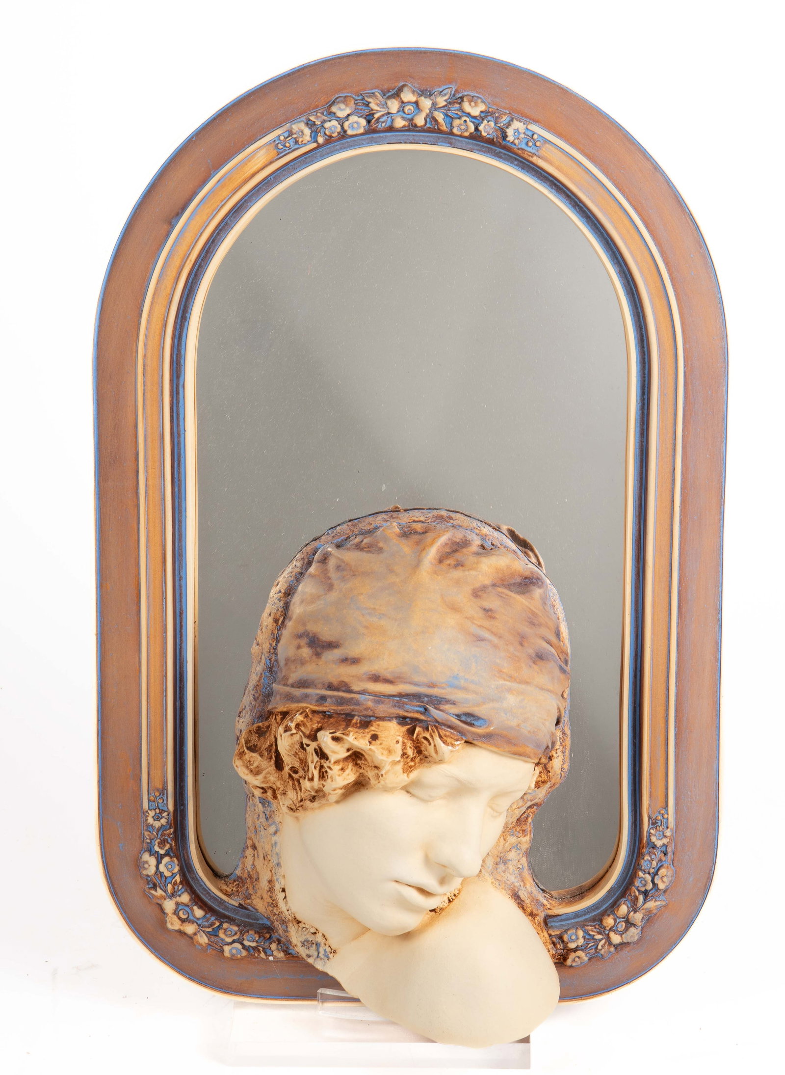 Marc Sijan Mirror w/ Female Bust. (1 of 7)