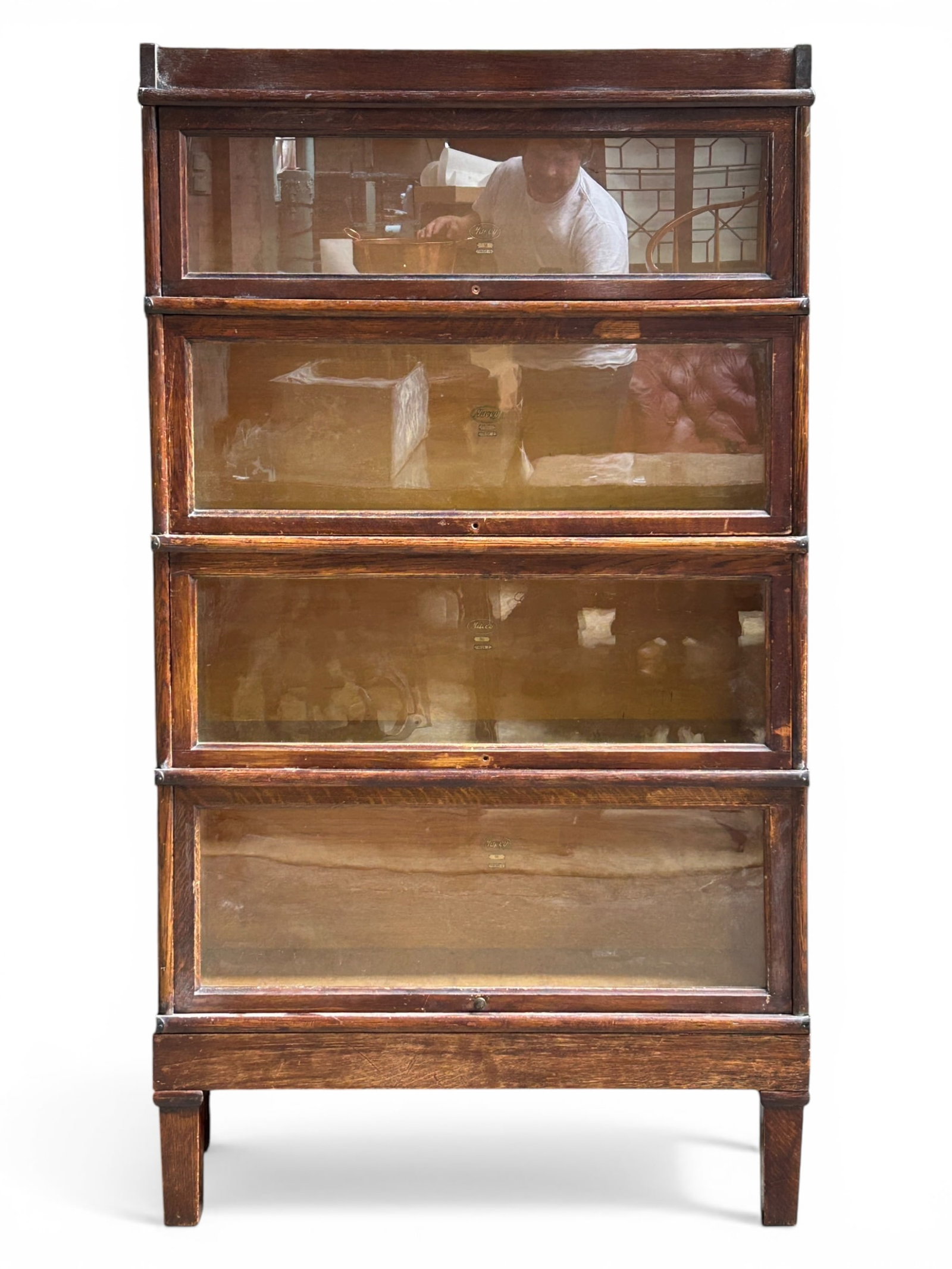 Macey 4-Stack Barrister Bookcase. - 2