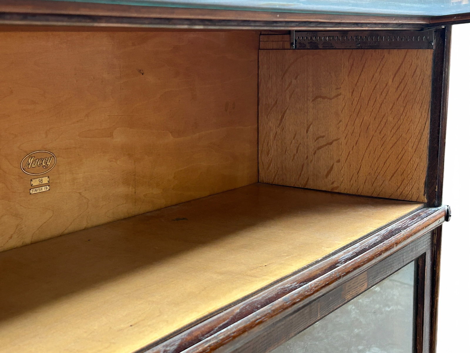 Macey 4-Stack Barrister Bookcase. - 7