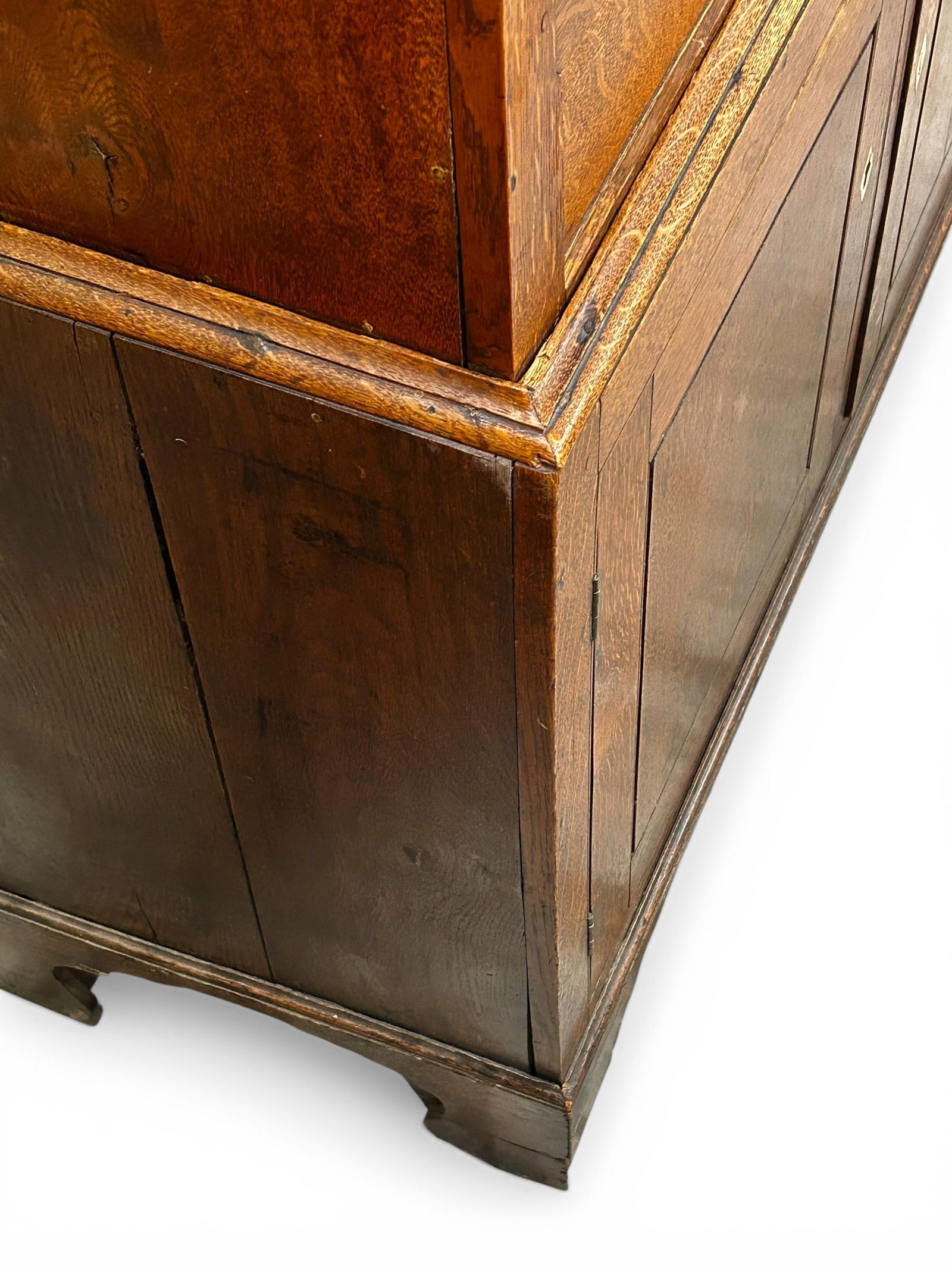 Antique Oak Cabinet (Missing Back). - 7