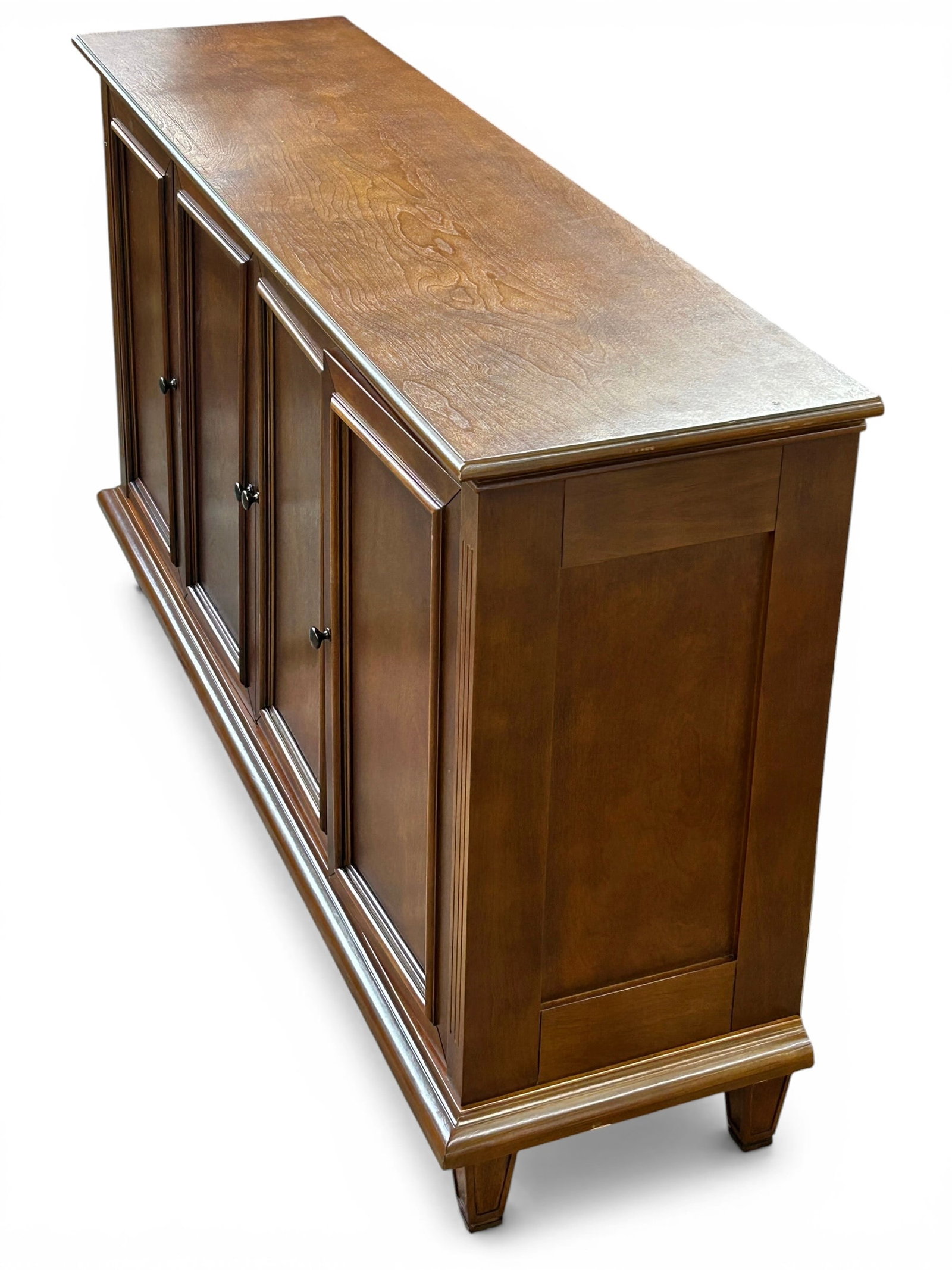 Contemporary Walnut Sideboard. - 5