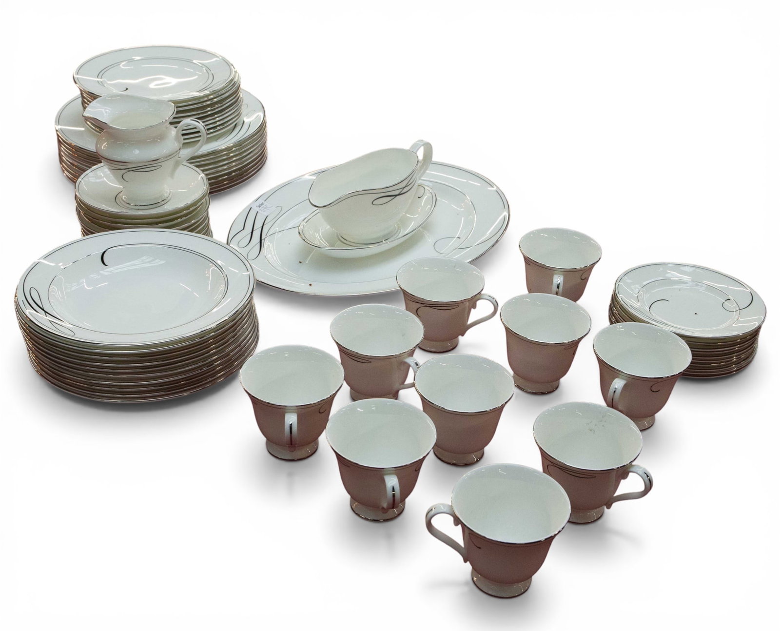 Waterford "Ballet Ribbon" Bone China Set. (1 of 4)