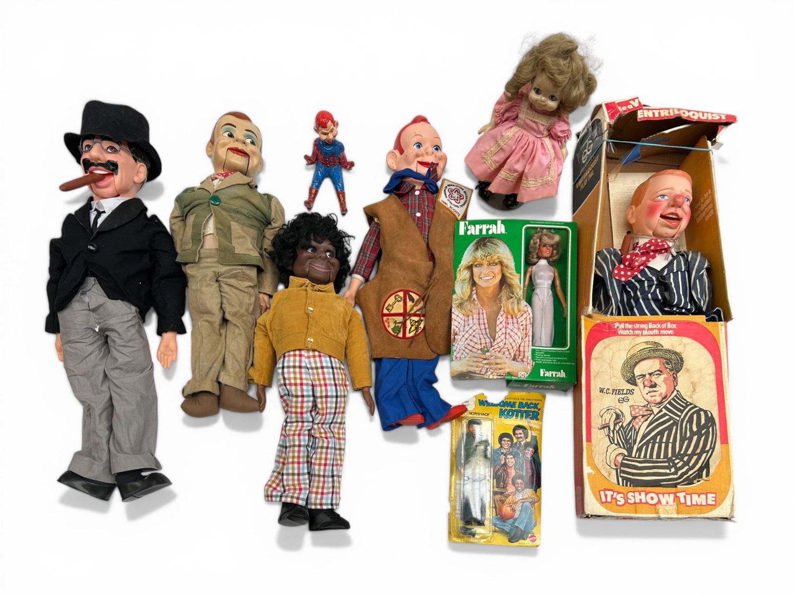 Lot of Vintage Dolls & Ventriloquist Dummies. (1 of 20)