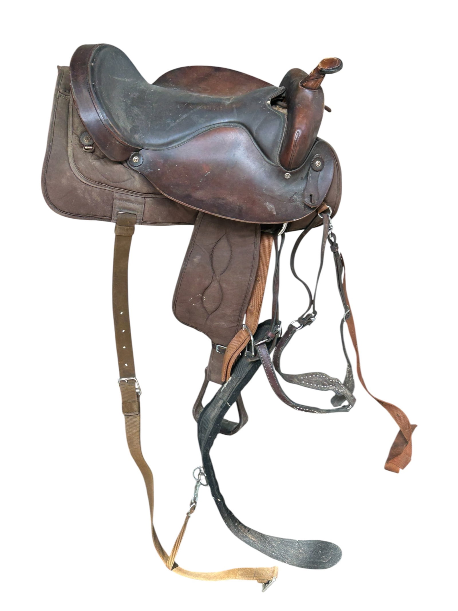 Big Horn Western 256 Horse Saddle, 19". (1 of 12)