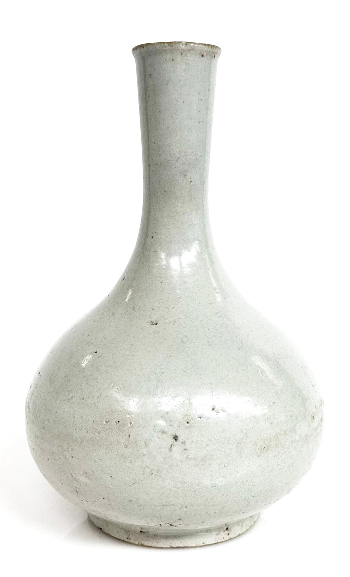 Antique Chinese Light Grey Glazed Vase. (1 of 6)