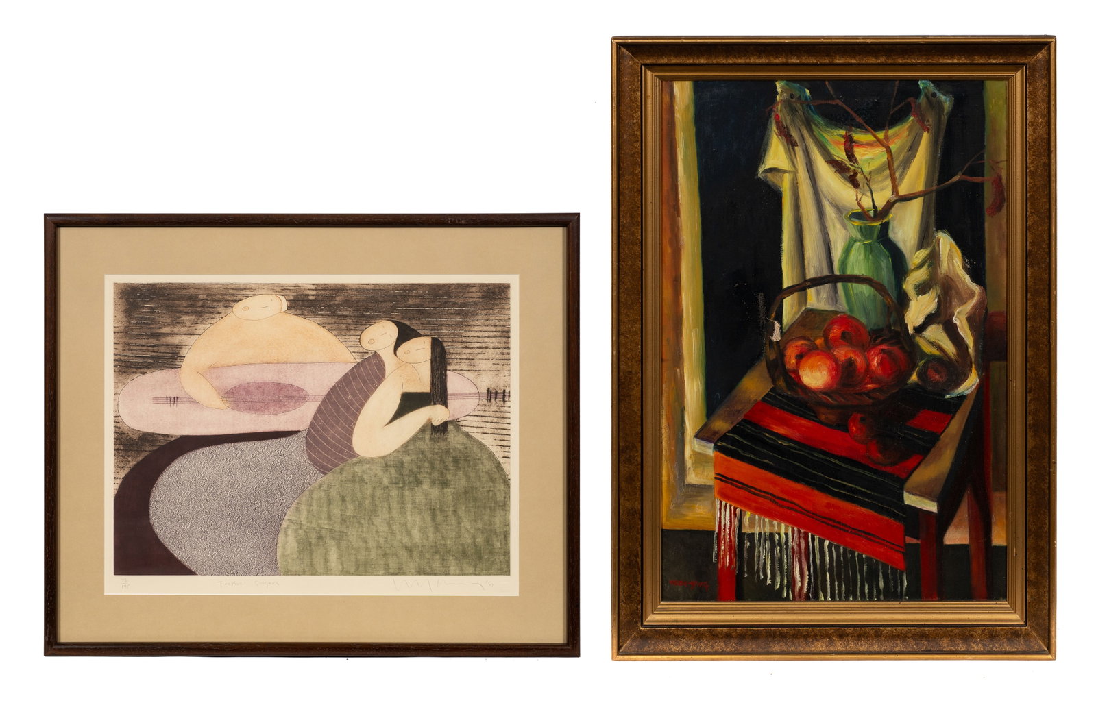 Lot of Two Works - Eng Tay and Woon Ying. (1 of 13)