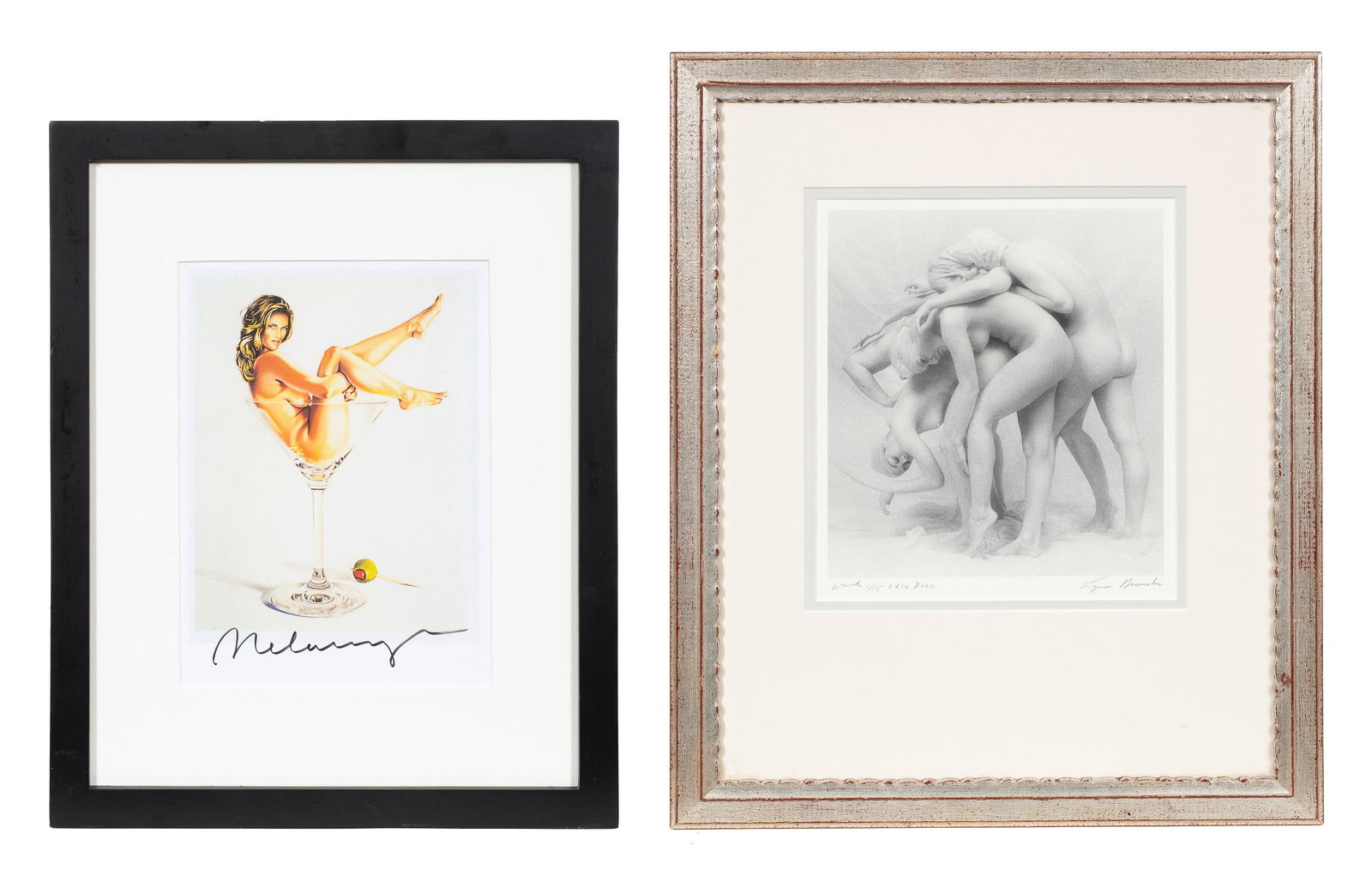 Lot of Two Prints - Mel Ramos & Lynn Bianchi. (1 of 12)