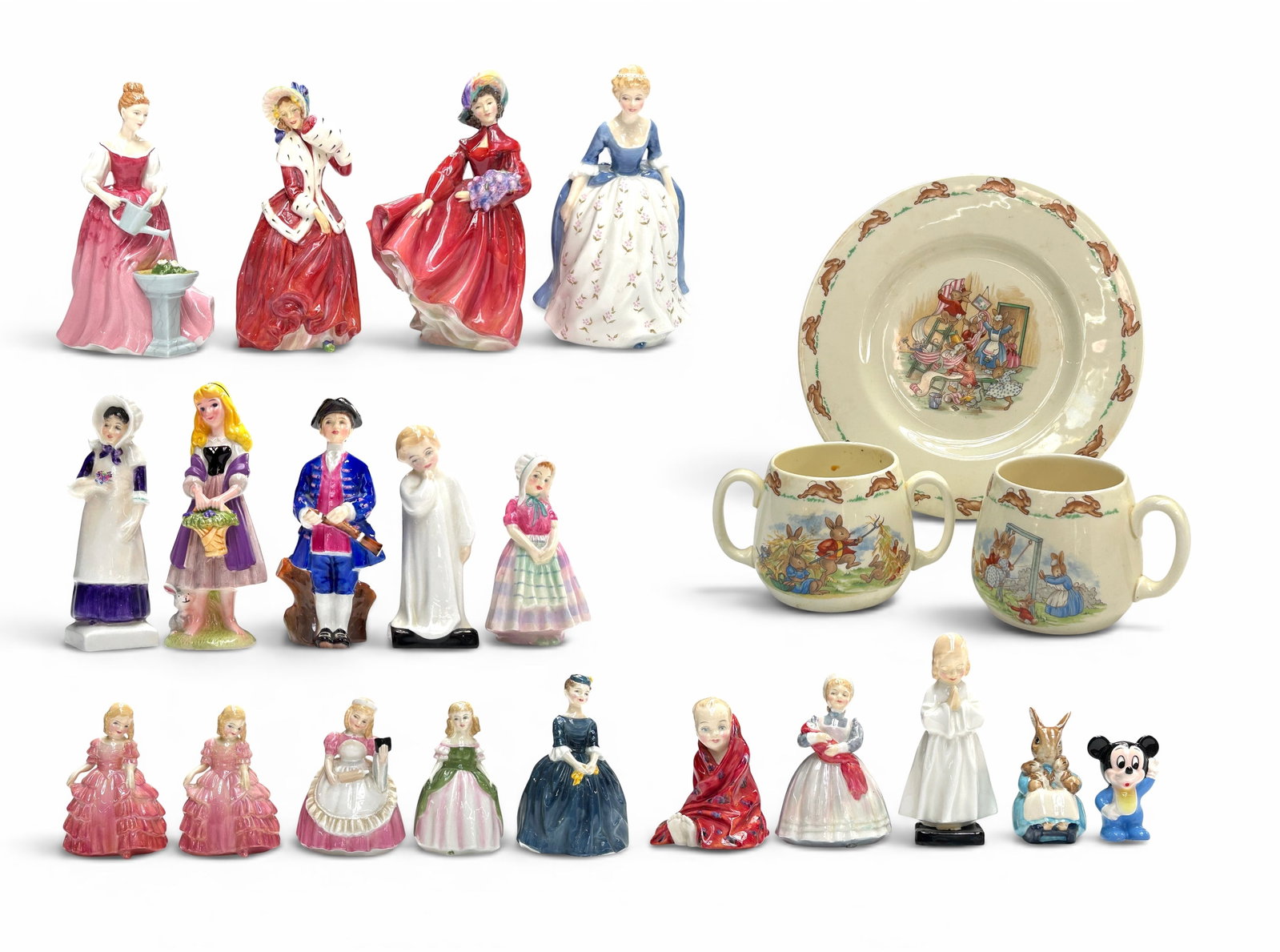 Lot of Royal Doulton, Including Disney & Bunnykins (1 of 15)