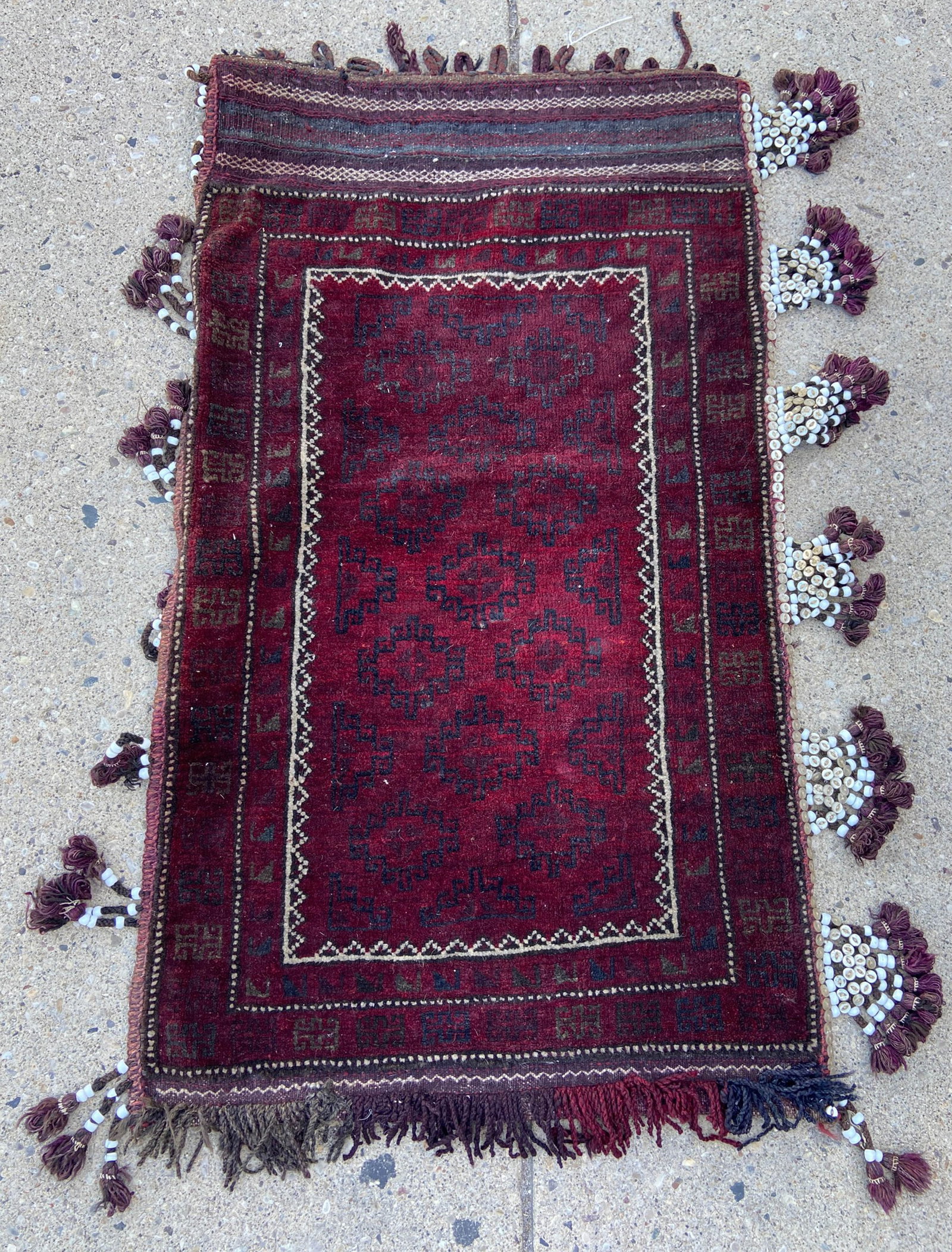 2' 2" x 3' 9" Balutch Saddle Bag. (1 of 4)