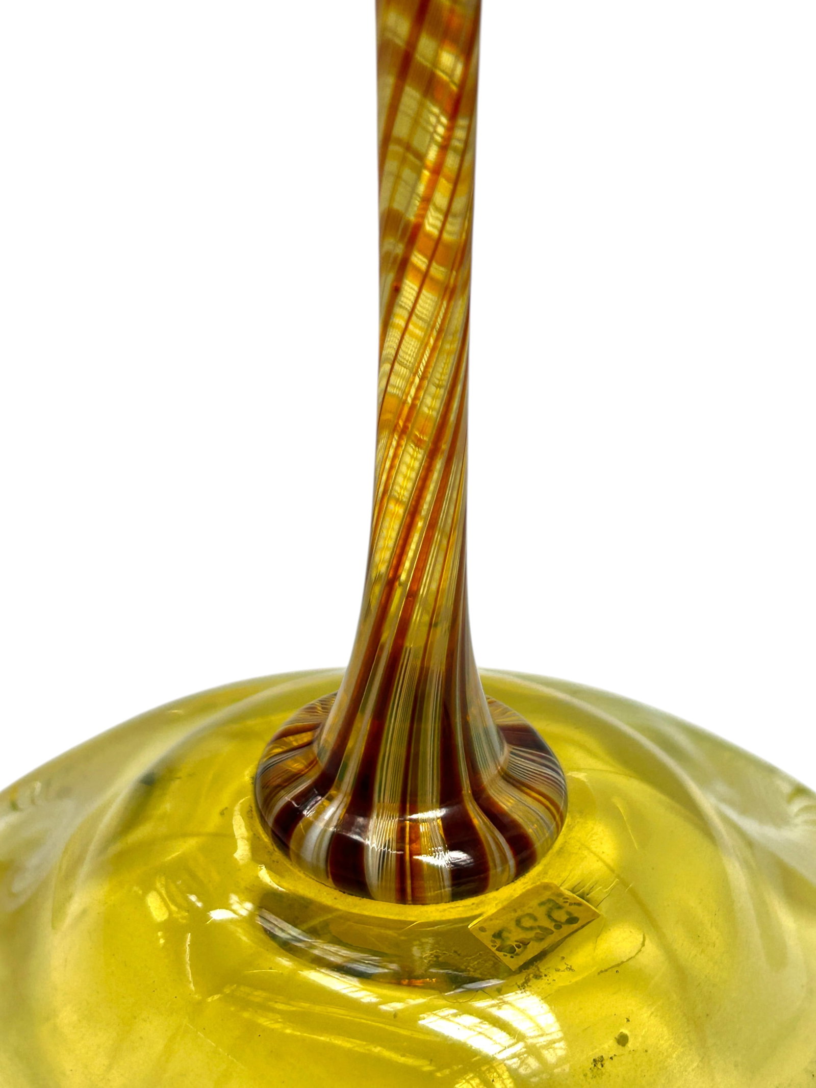 Tiffany Studios Pulled Feather Floriform Vase. - 5
