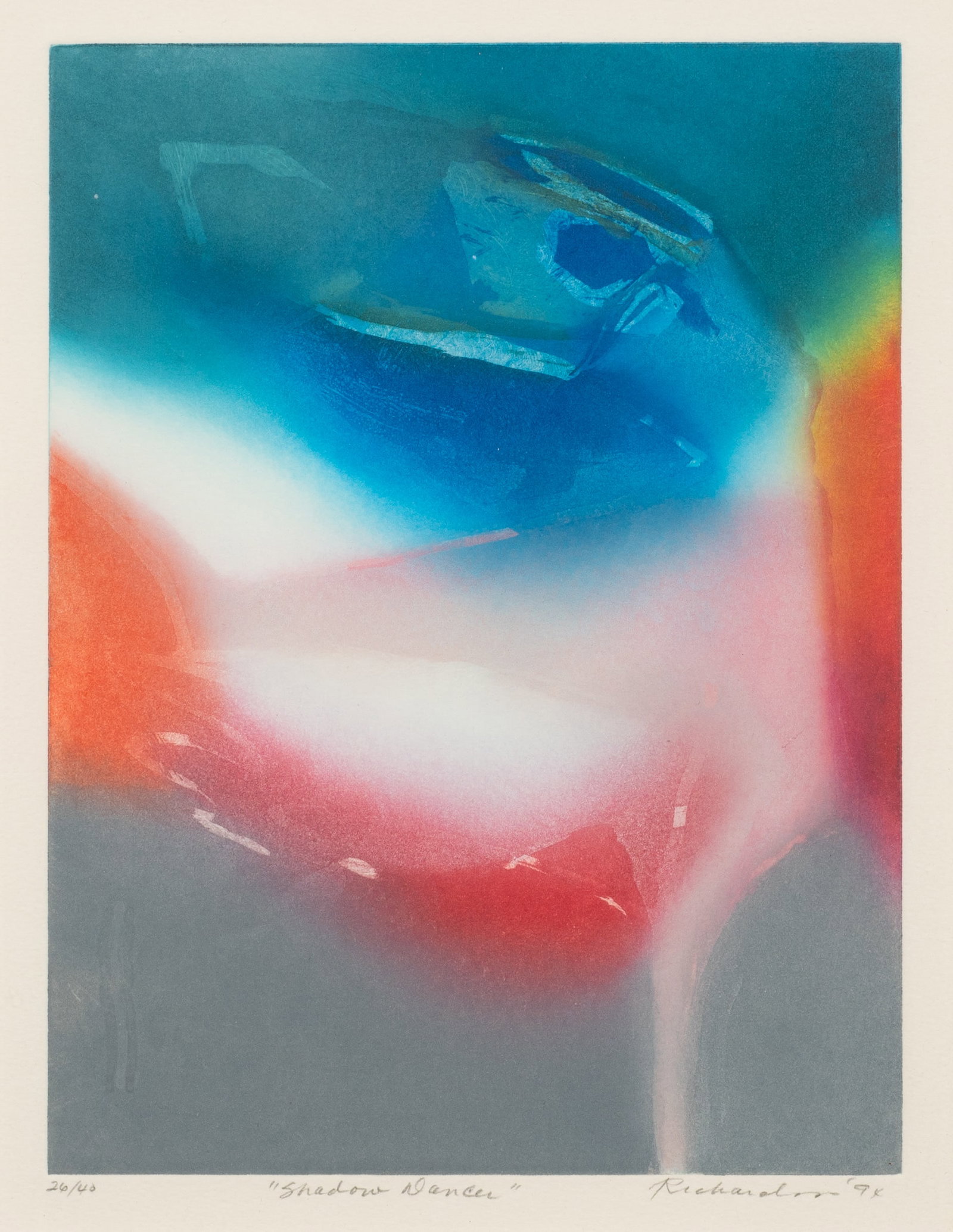Shadow Dancer, Intaglio Print by Jean Richardson. (1 of 8)