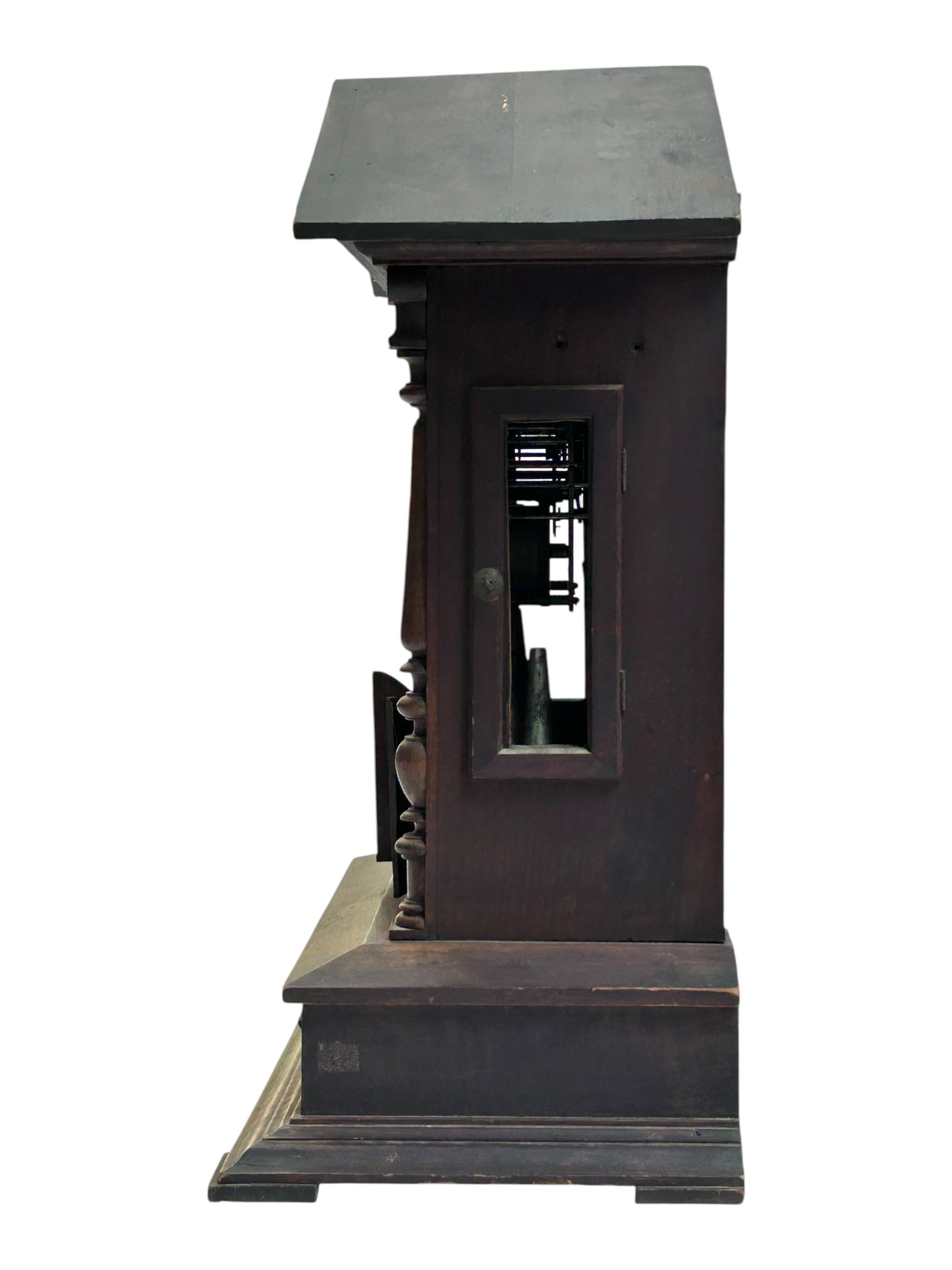 Black Forest Trumpeter Mantel Clock, Gordian. - 15