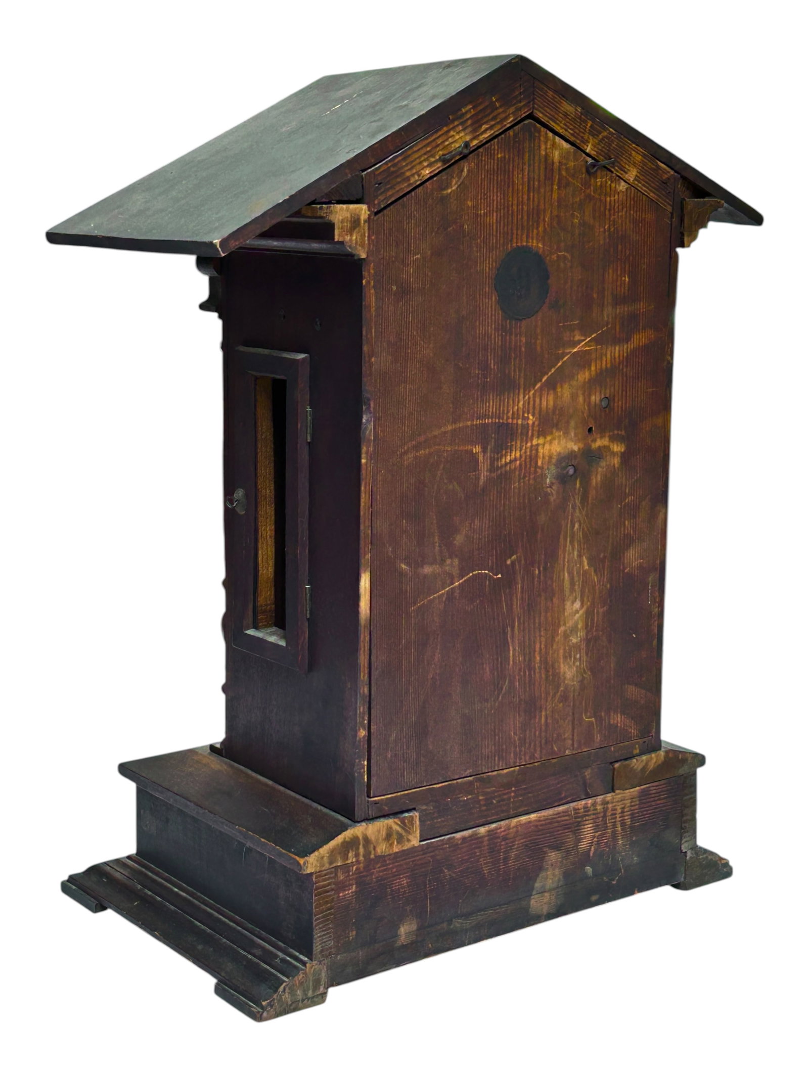 Black Forest Trumpeter Mantel Clock, Gordian. - 6