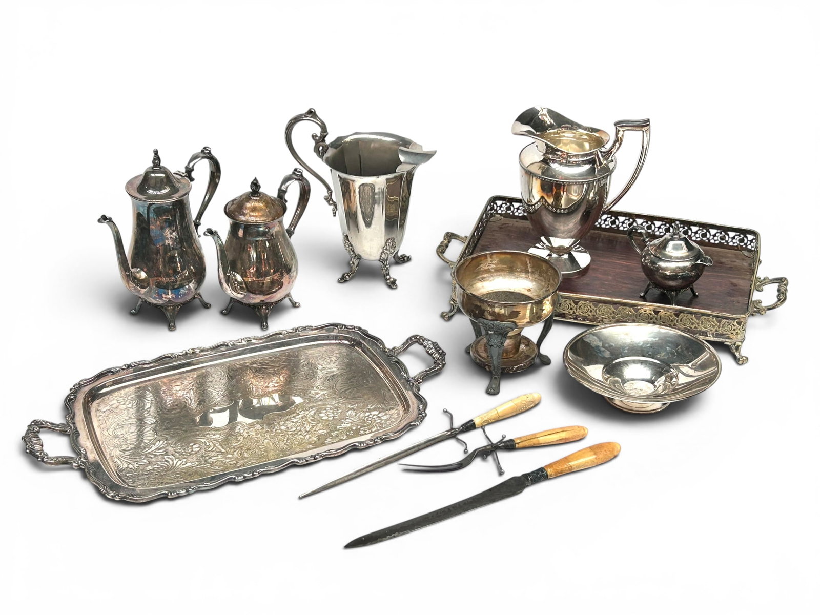 Lot: Assorted Silverplate, etc. (1 of 11)