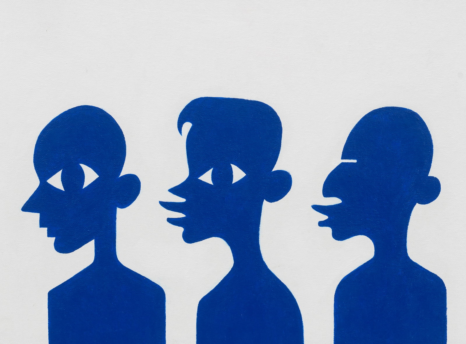 Gossip, Contemporary Painting by Hubert Neal. (1 of 5)