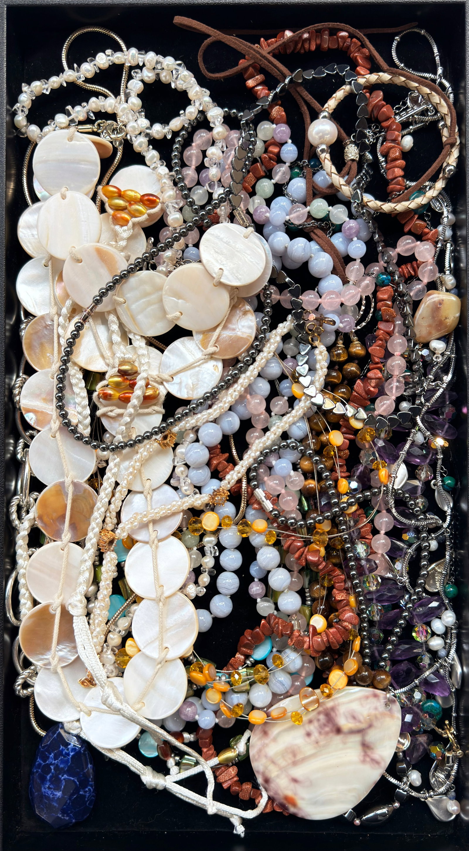 Lot of Costume Jewelry - Goldstone, Brands, Etc. (1 of 3)