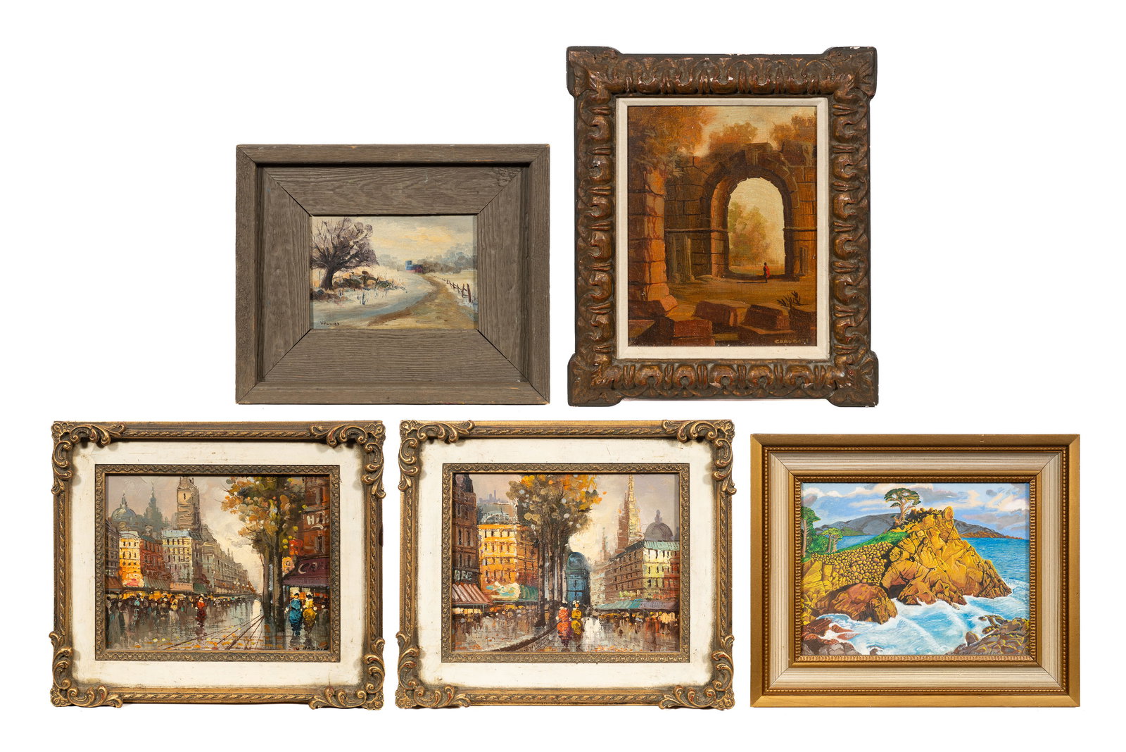 Five Paintings - Nandini, Carugati, Howard, etc. (1 of 20)