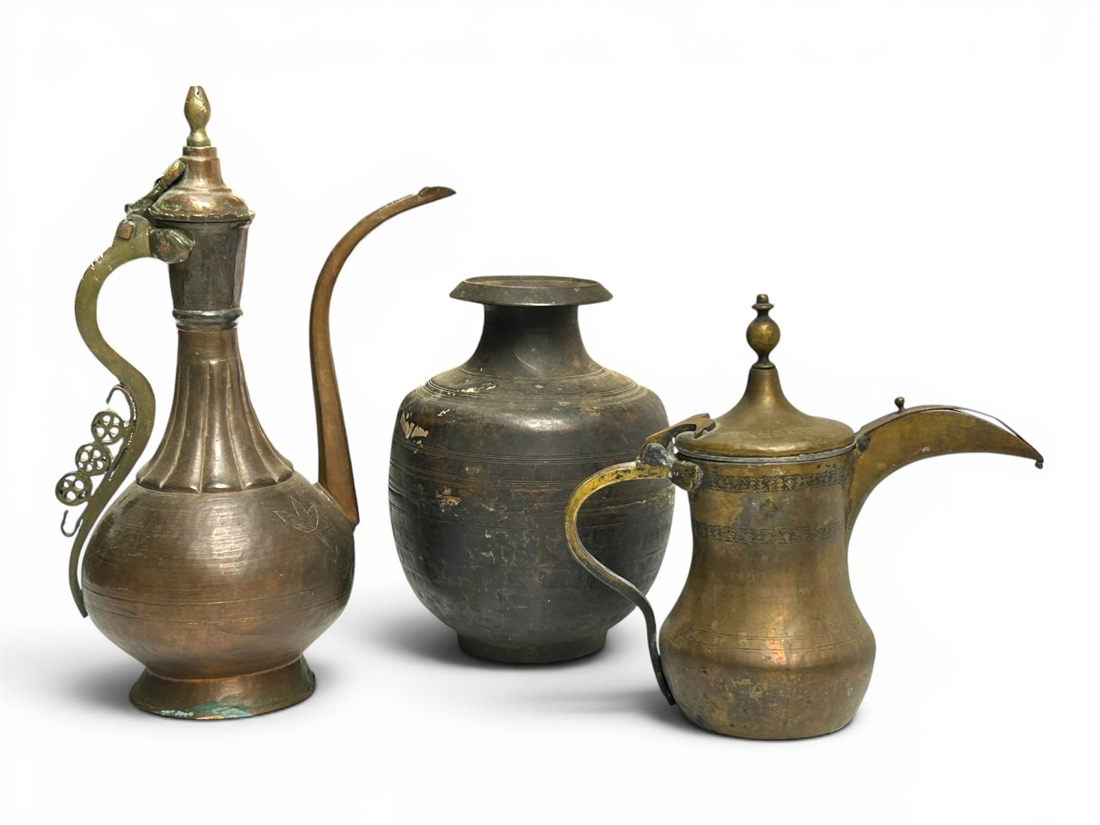 Lot of Islamic Brass & Bronze Articles. (1 of 20)