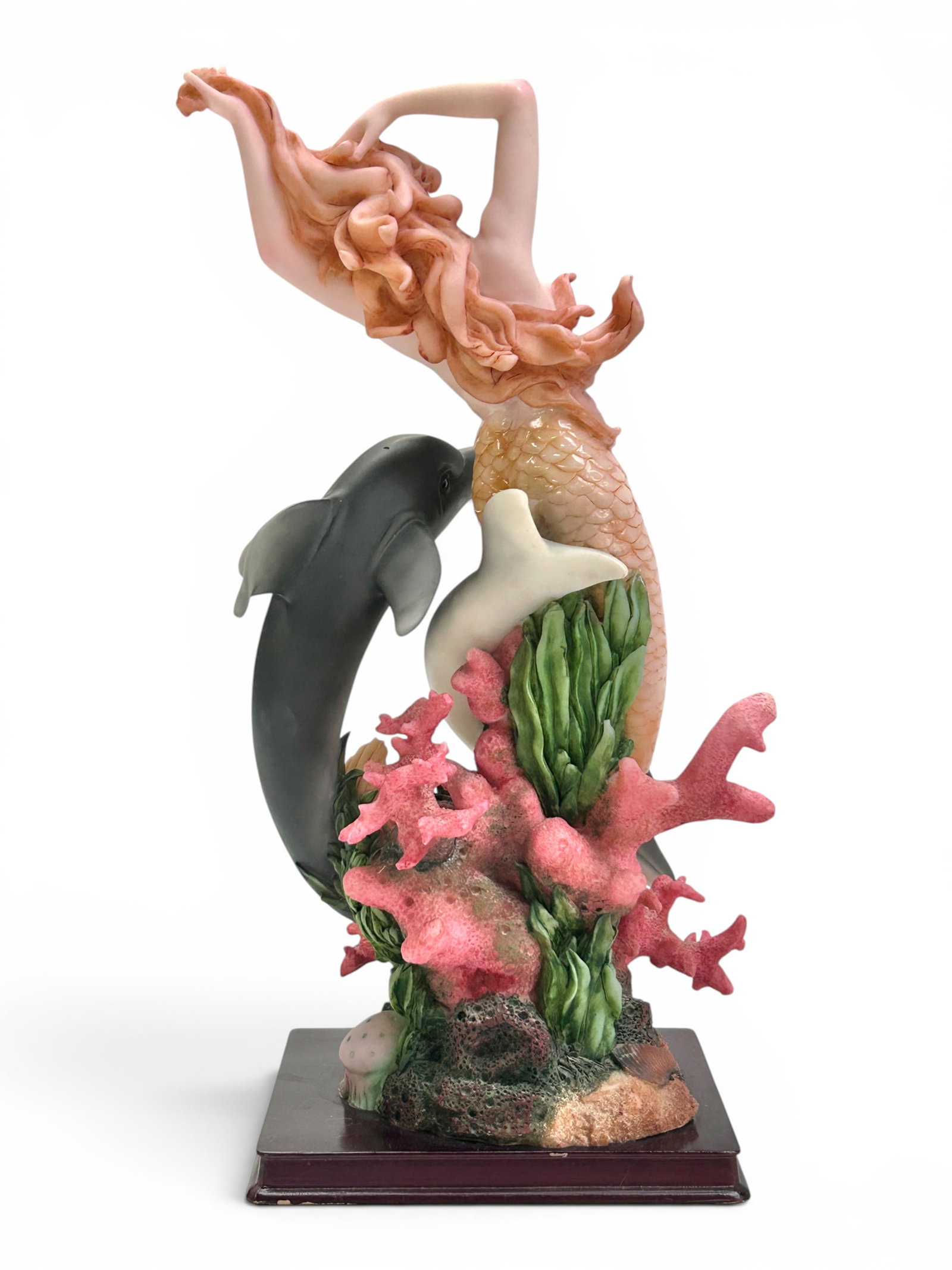 2 Sculptures - Elephant & Mermaid. - 11