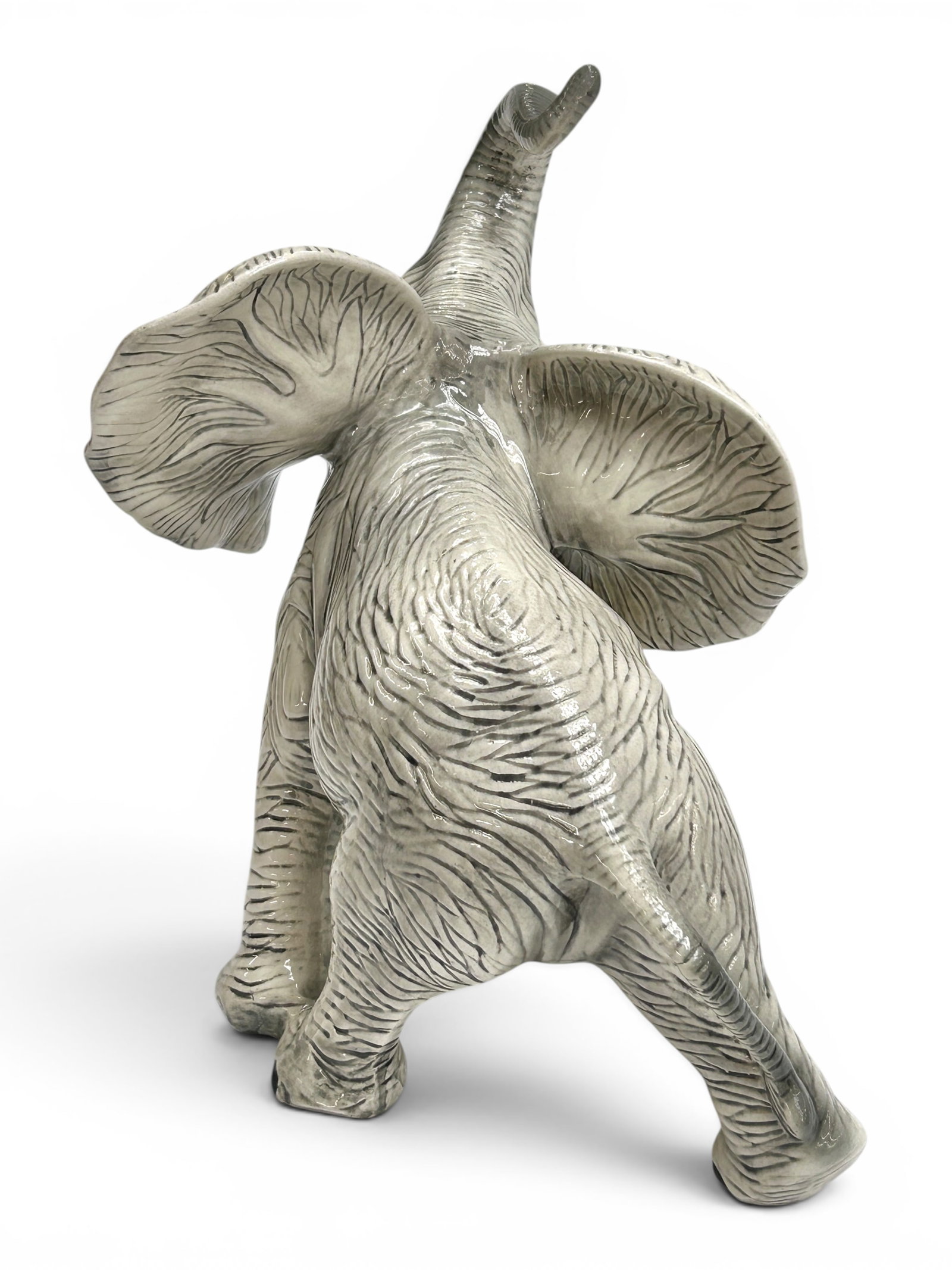 2 Sculptures - Elephant & Mermaid. - 5