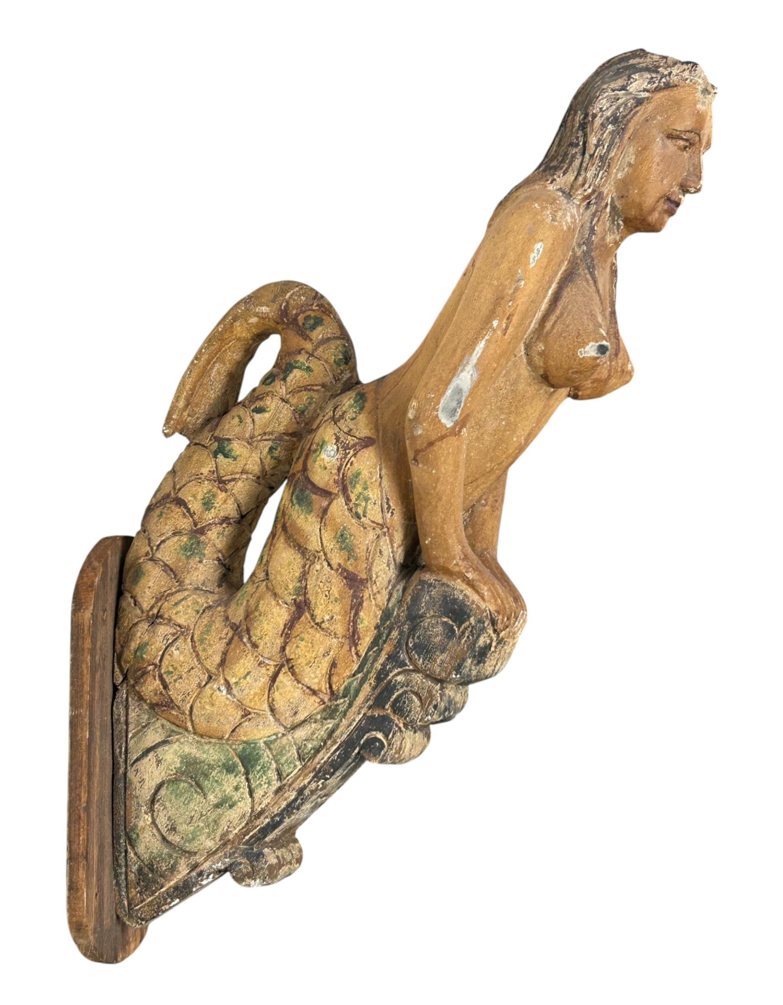 Reproduction Mermaid Ship's Mast Head. (1 of 11)