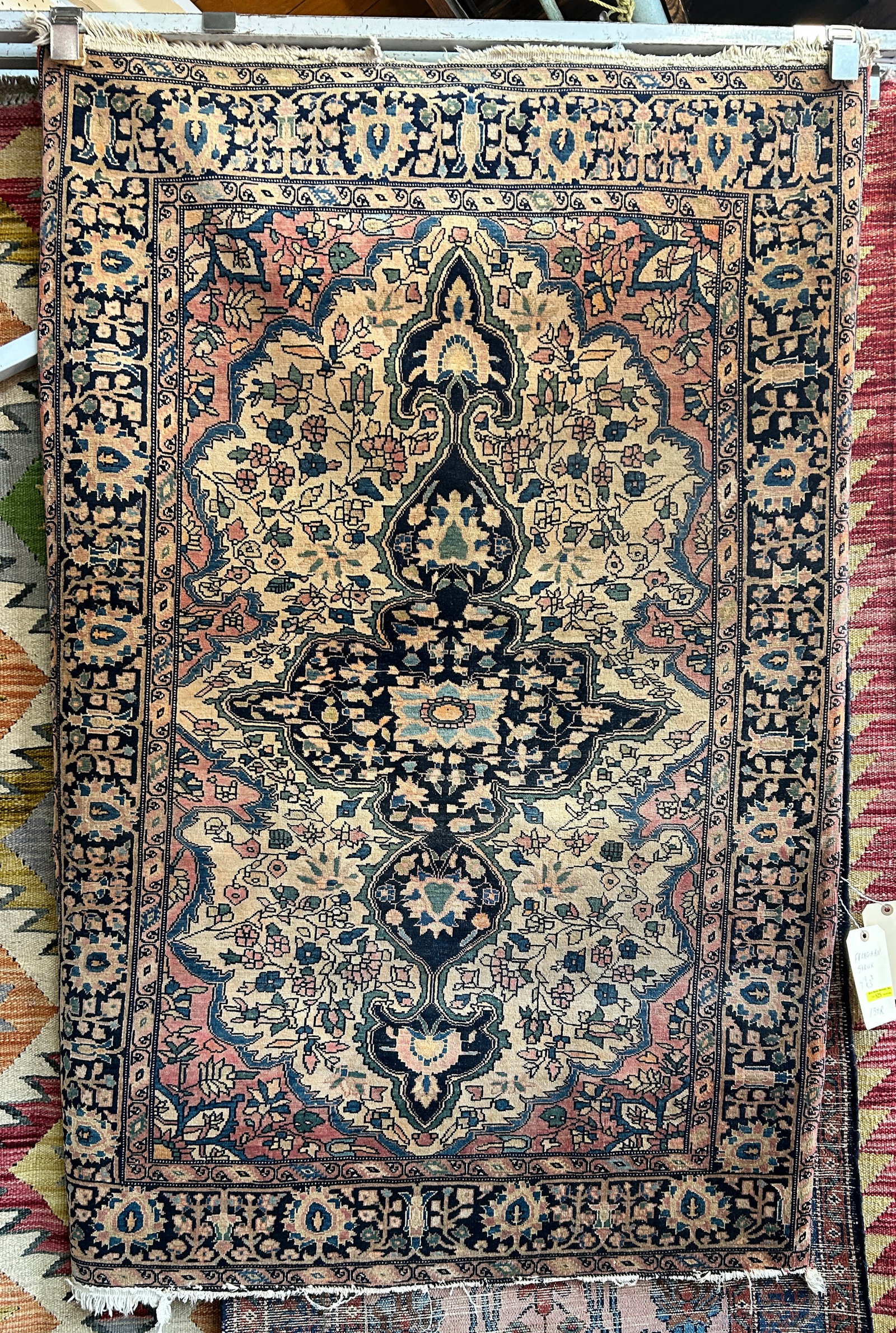 3' 3" x 4' 10" Fereghan Sarouk Rug. (1 of 3)