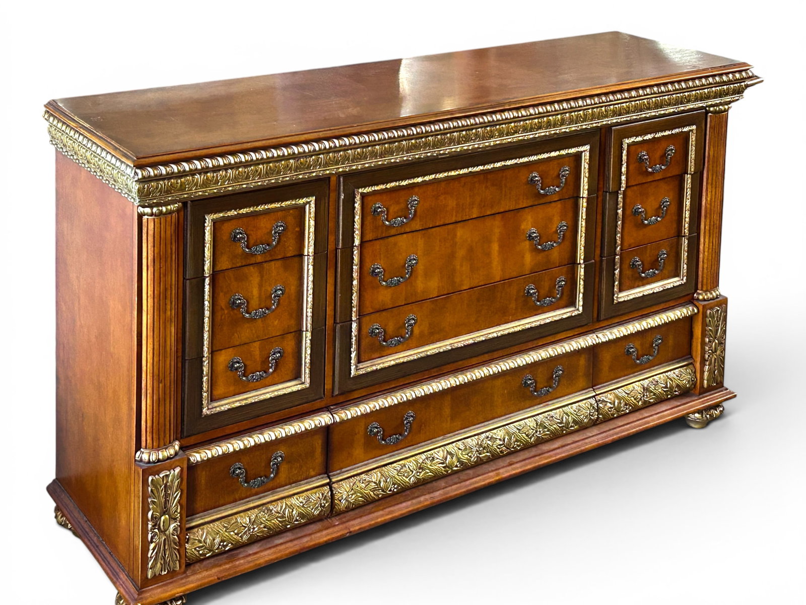 French Carved and Gilded Sideboard or Buffet. (1 of 7)