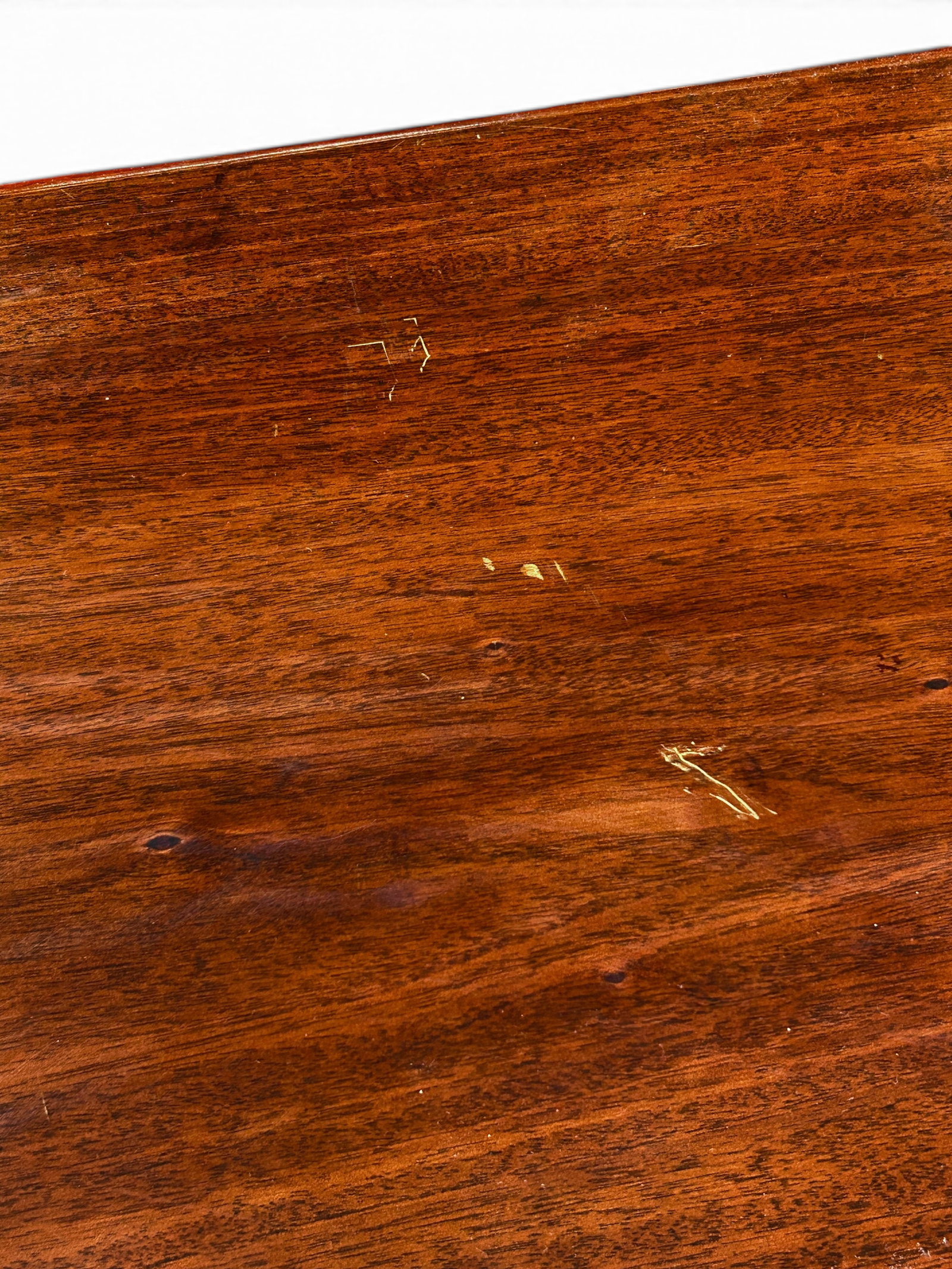 Antique Mahogany Dining Table. - 5