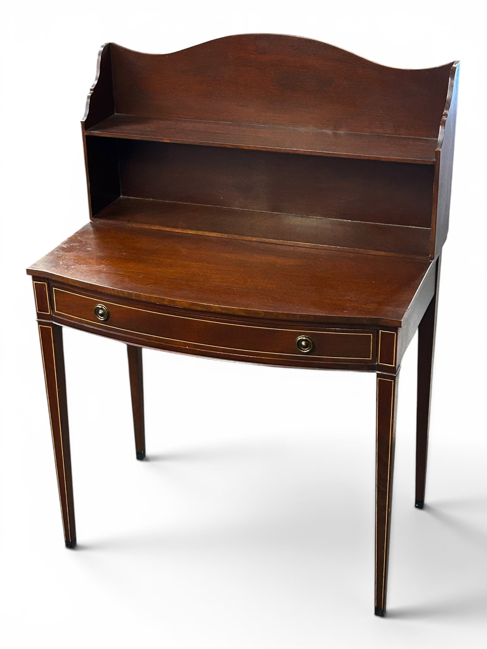 Antique Regency Style Writing Desk. (1 of 8)