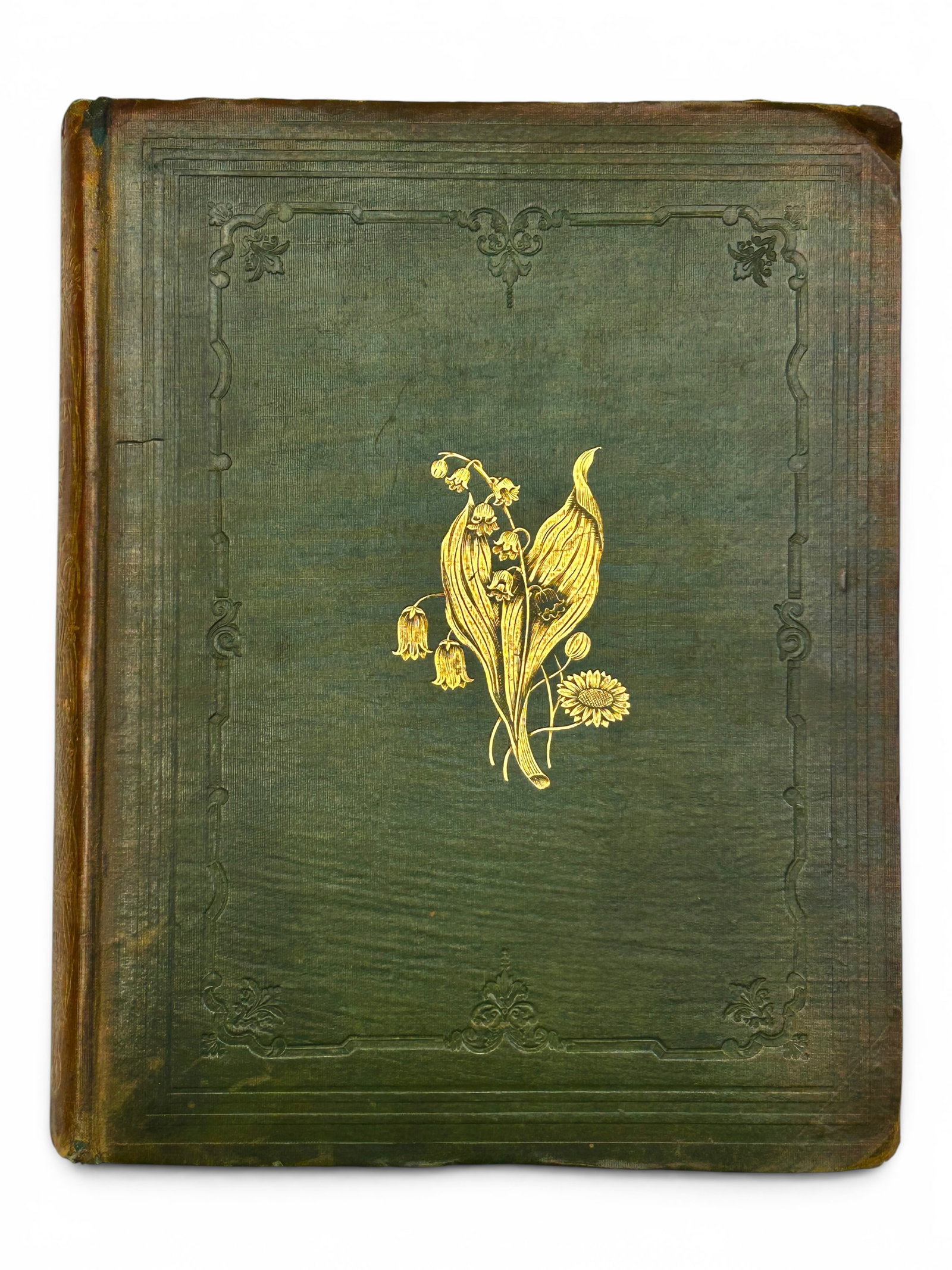 1844 The Ladies' Flower-Garden, Bulbous, Loudon.: The lot consists of an antique 1st edition copy book of The Ladies' Flower-Garden of Ornamental Boulbus Plants by Mrs. Loudon (Jane Wells Loudon), published in 1844 by William Smith and printed by