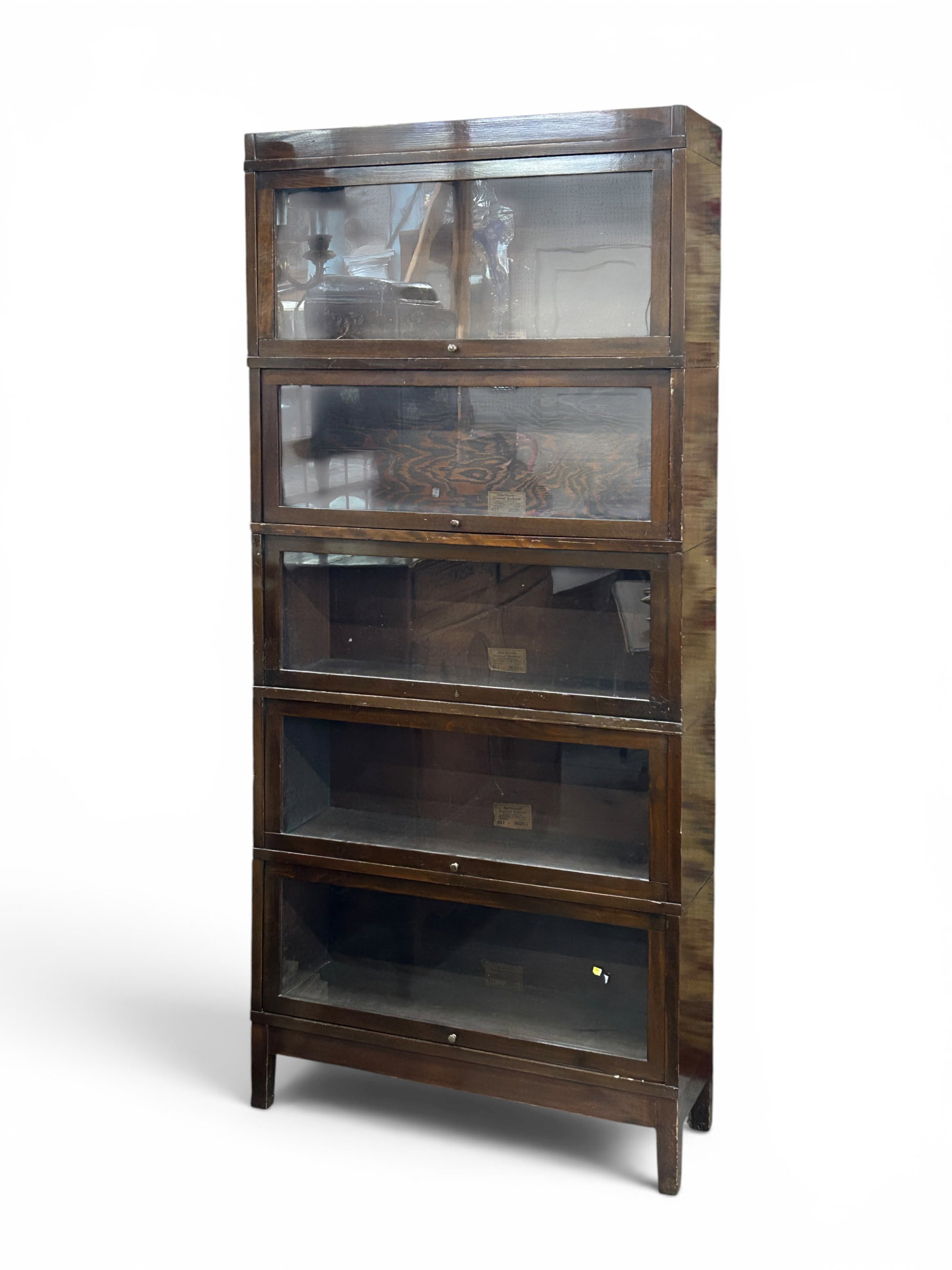 Globe Wernicke 5 Section Stackable Bookcase. (1 of 8)