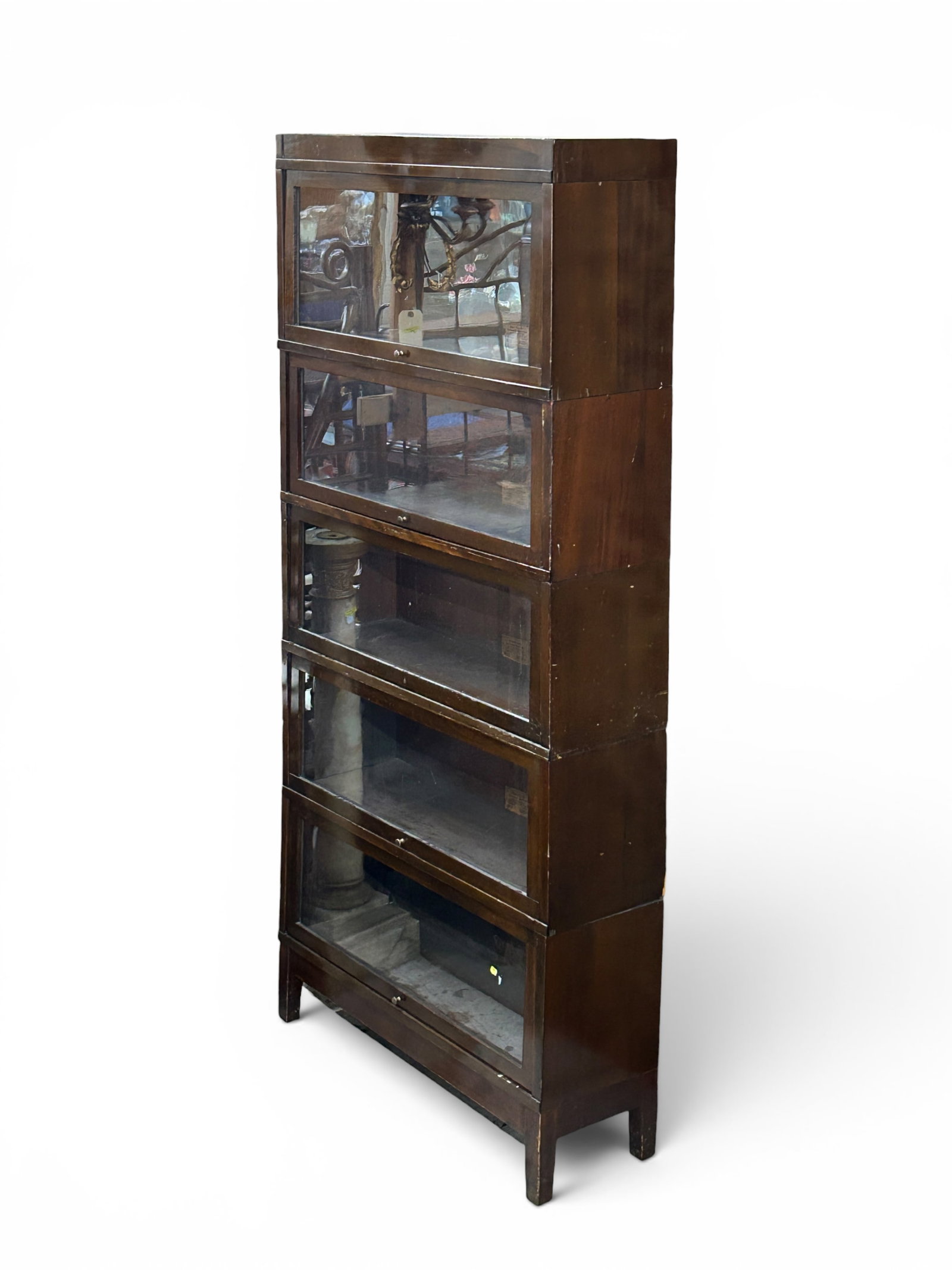 Globe Wernicke 5 Section Stackable Bookcase. - 2