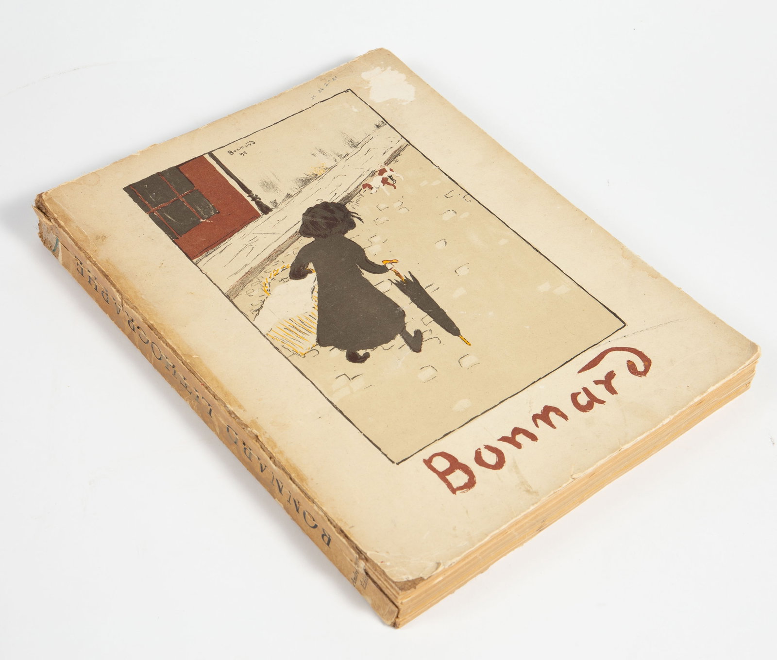 French Language Book of Bonnard Prints, by Sauret. (1 of 8)