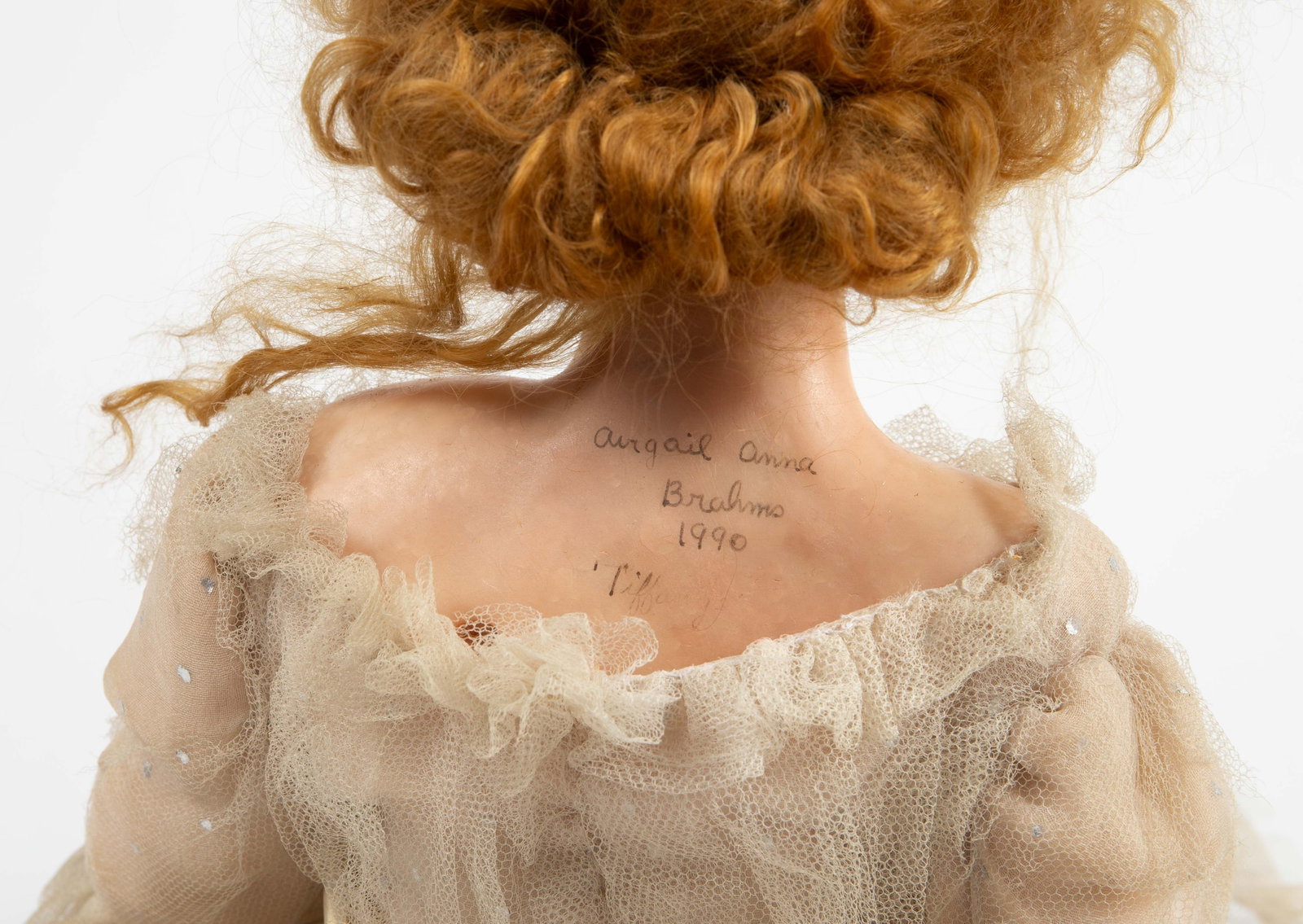 Anna Brahms Signed Doll, Dated 1990. - 5