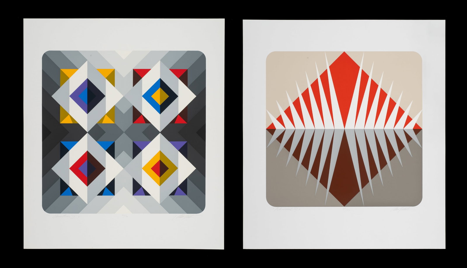 Marko Spalatin Screenprints, Quantum & Akumal. (1 of 9)