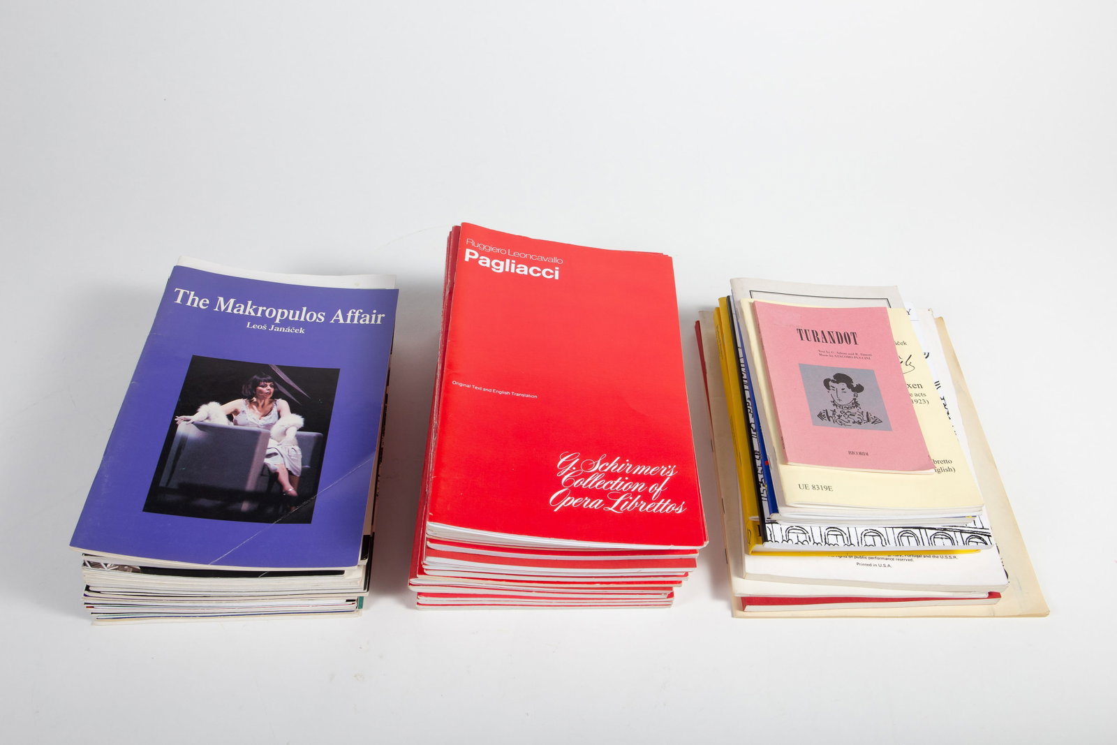 Opera Libretto and Program Collection. (1 of 4)