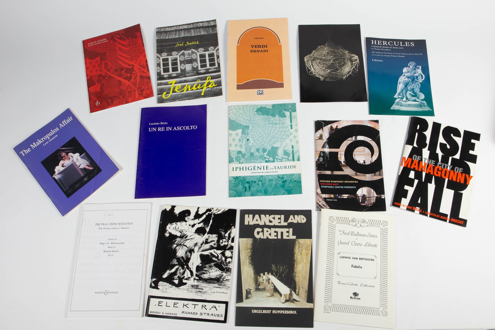 Opera Libretto and Program Collection. - 2