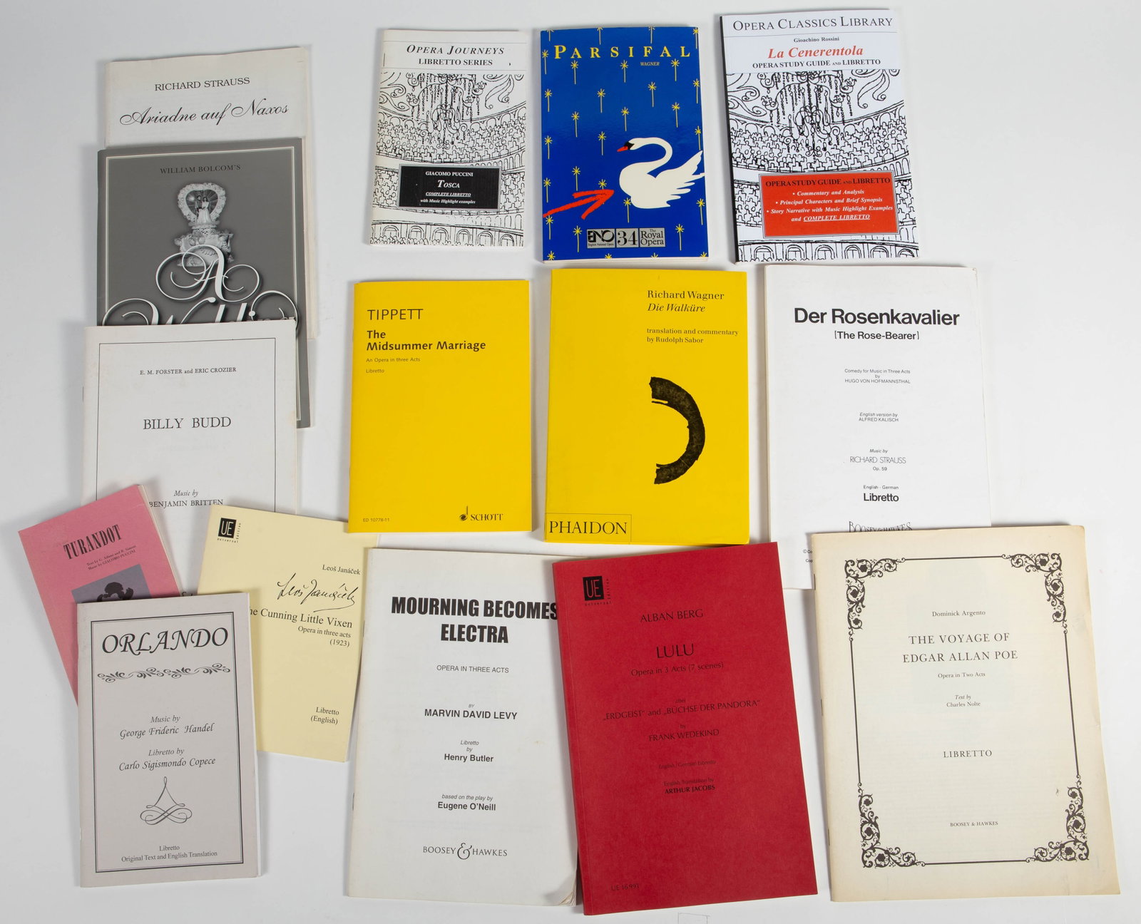 Opera Libretto and Program Collection. - 4