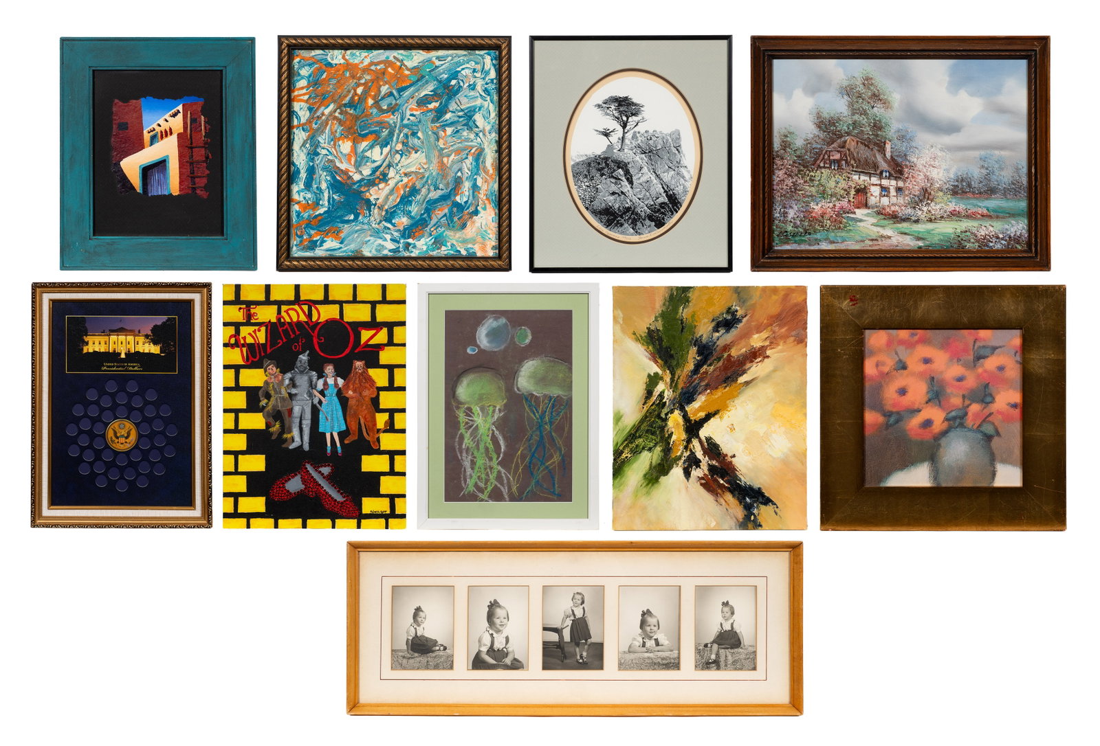 Ten Piece Lot of Miscellaneous Artwork. (1 of 11)