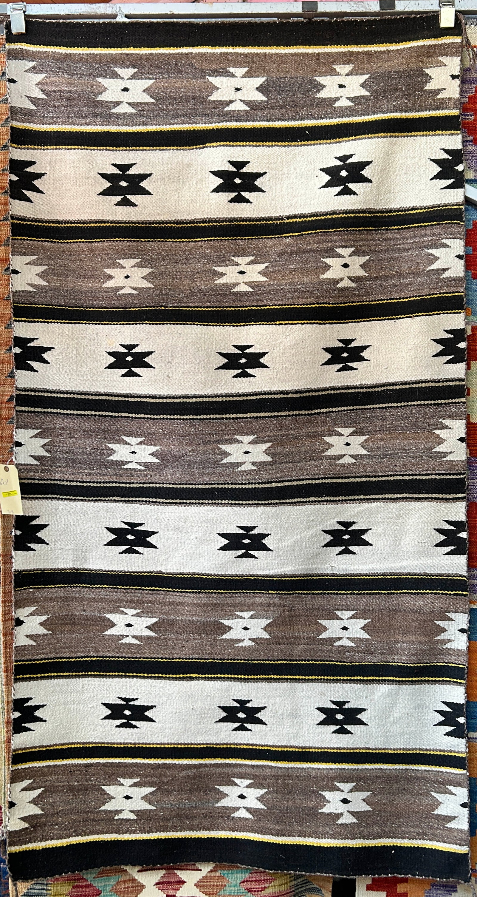 3' 8" x 6' 8" Navajo Rug. (1 of 3)