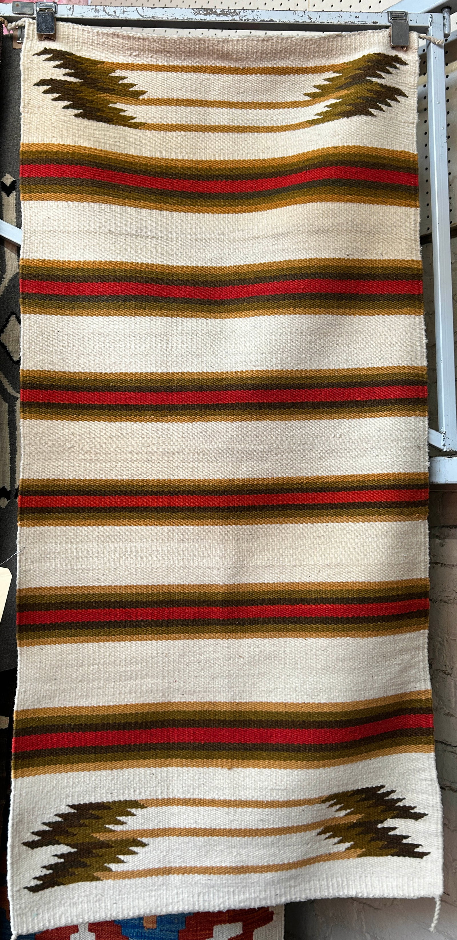 2' 5" x 5' Vintage Navajo Rug. (1 of 3)