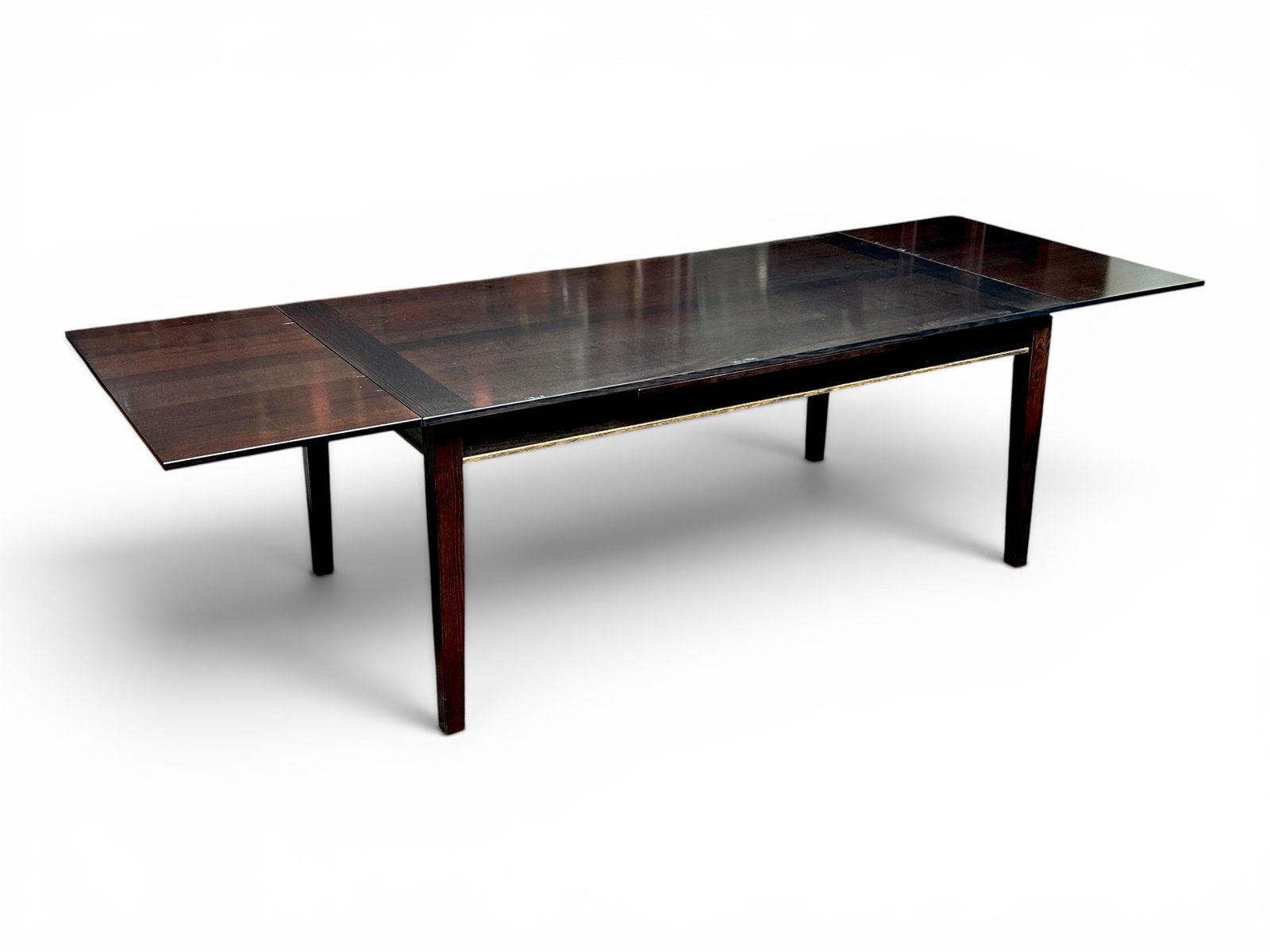 Danish Modern Refectory / Extendable Dining Table. - 2