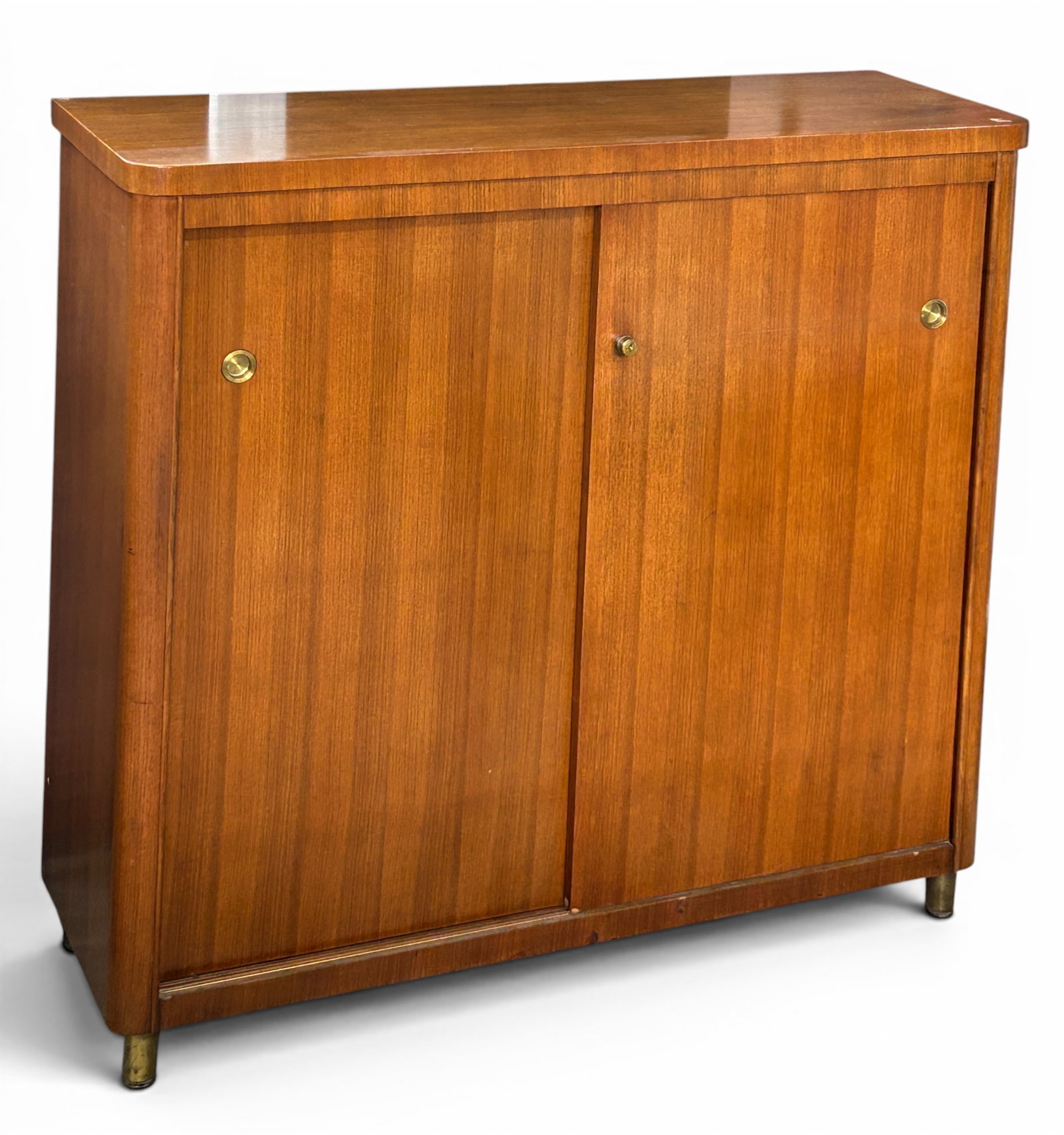 Stow & Davis Mid-Century Modern Sliding Bookcase. (1 of 8)
