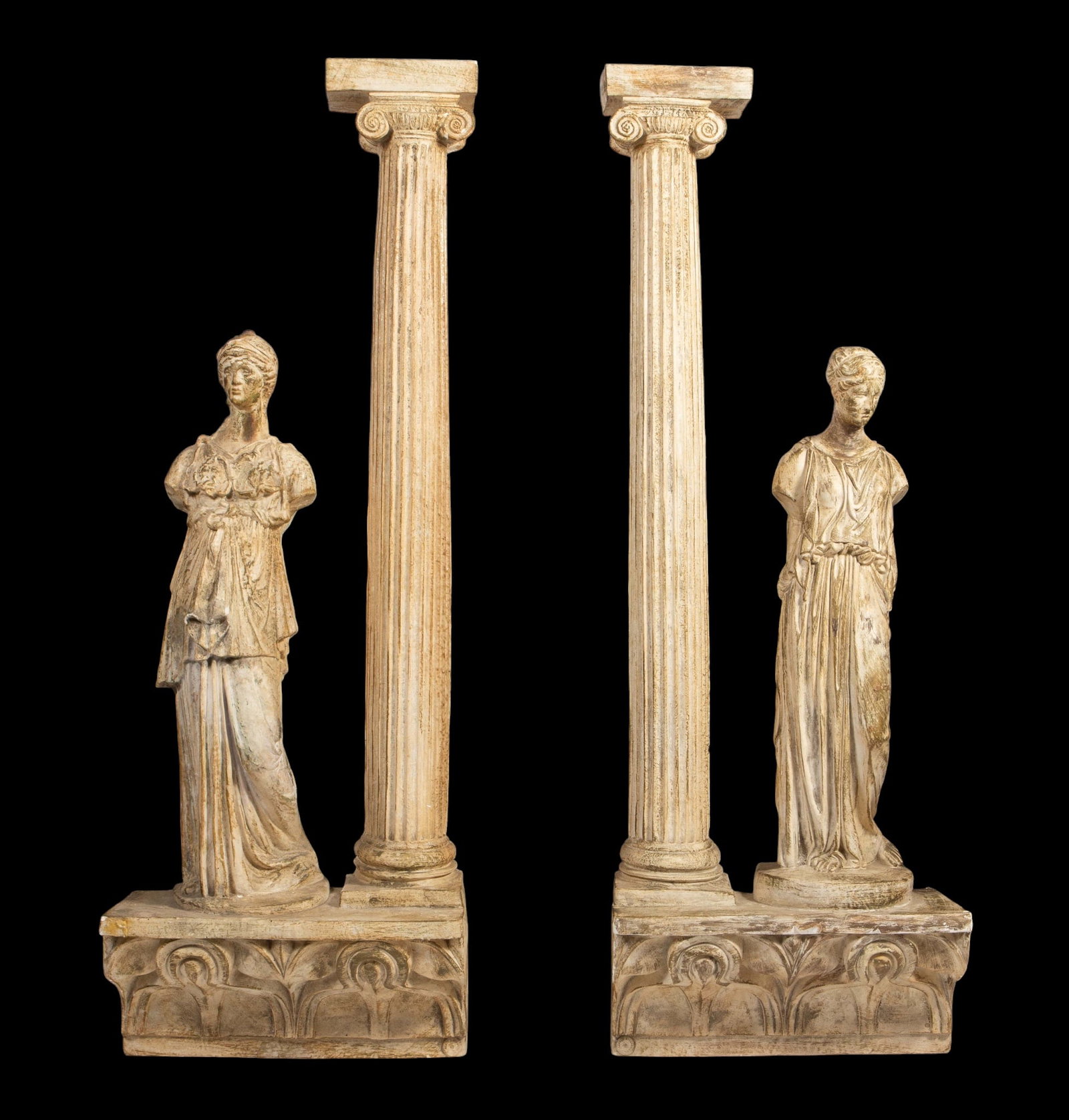 Pr. Greco-Roman Wall Sculptures, Harold Studios. (1 of 11)