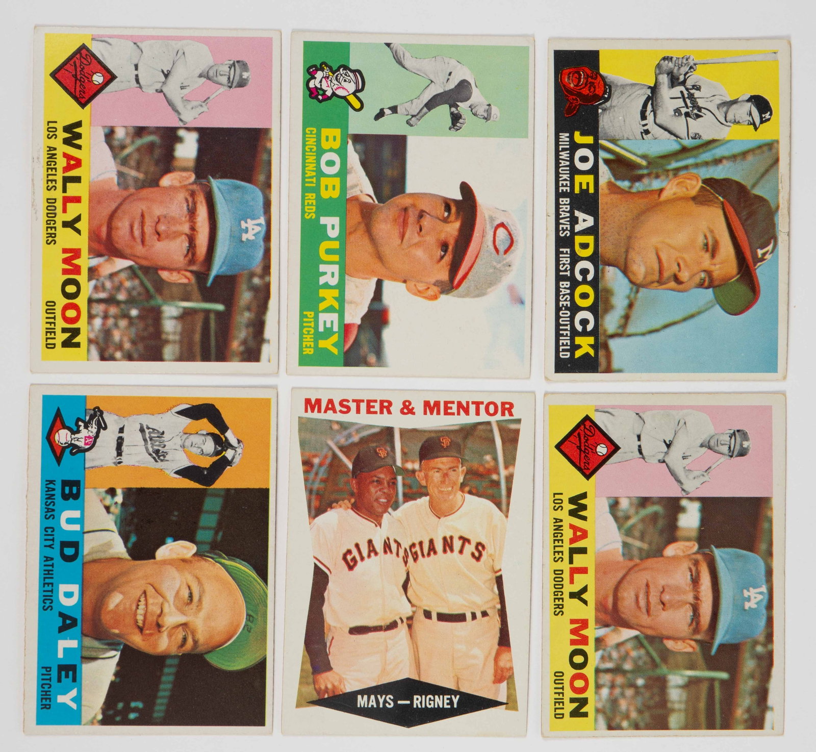 Lot of Topps 1950 Baseball Cards. - 2